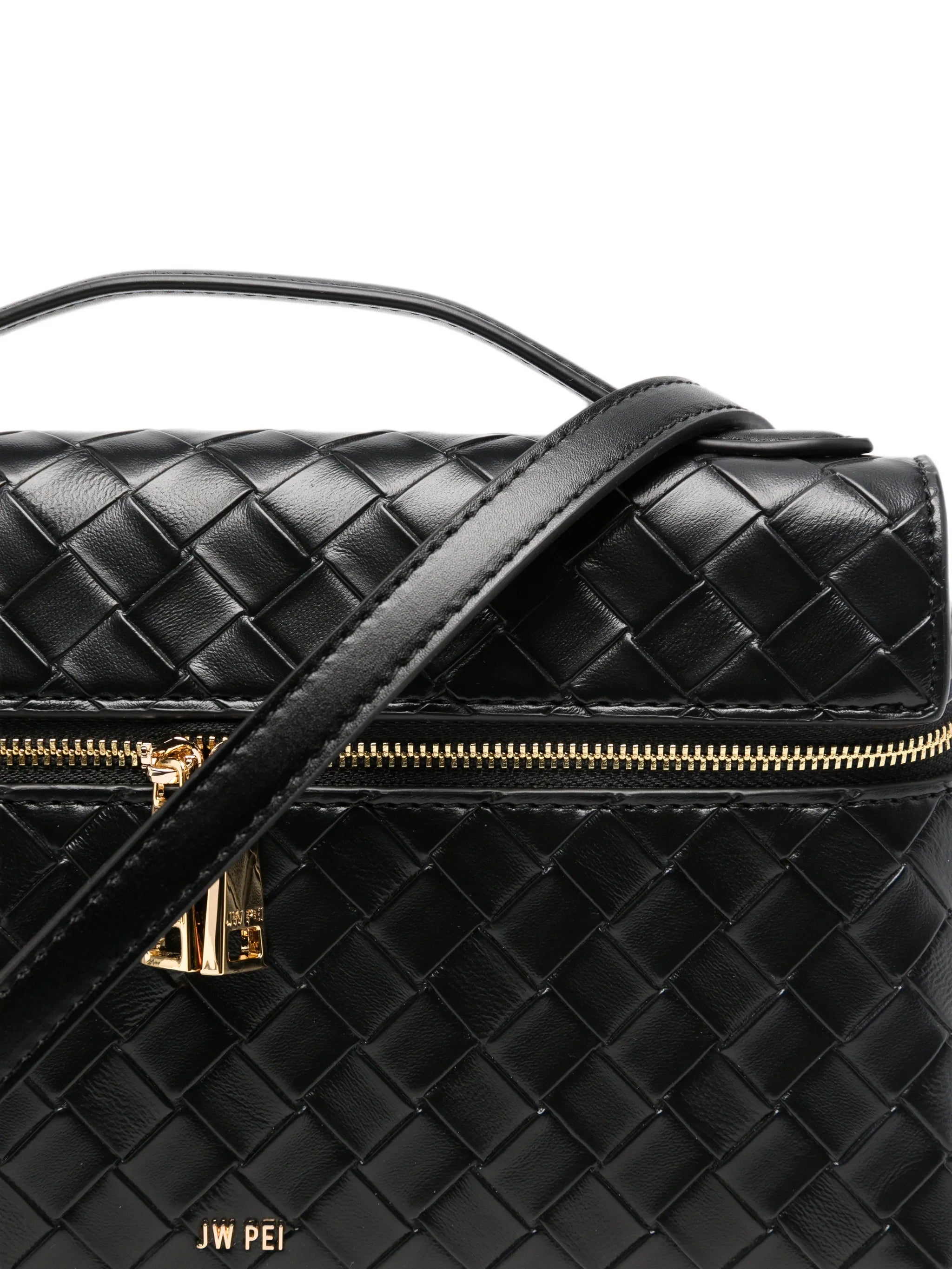 Thea woven clutch bag