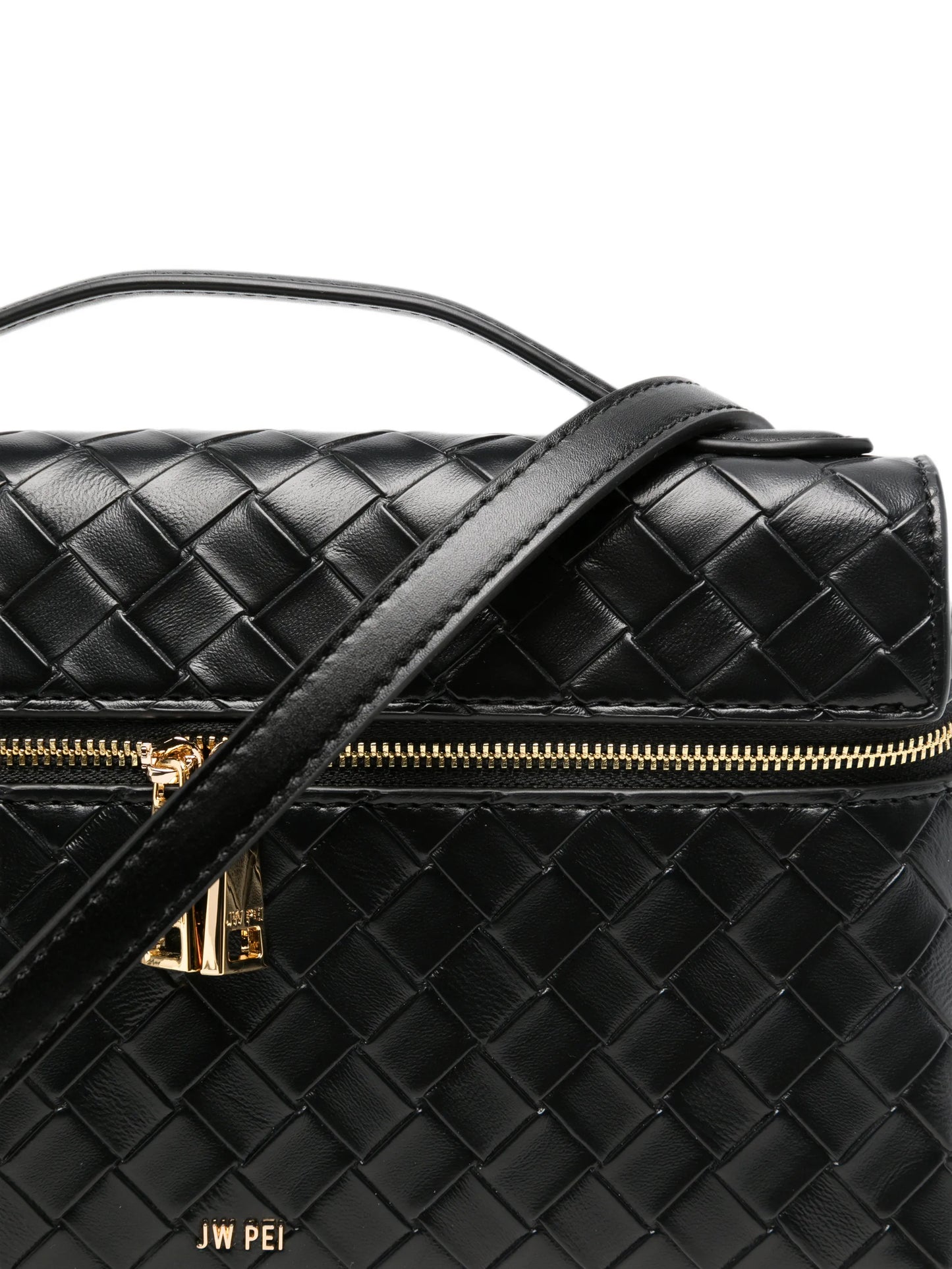 Thea woven clutch bag