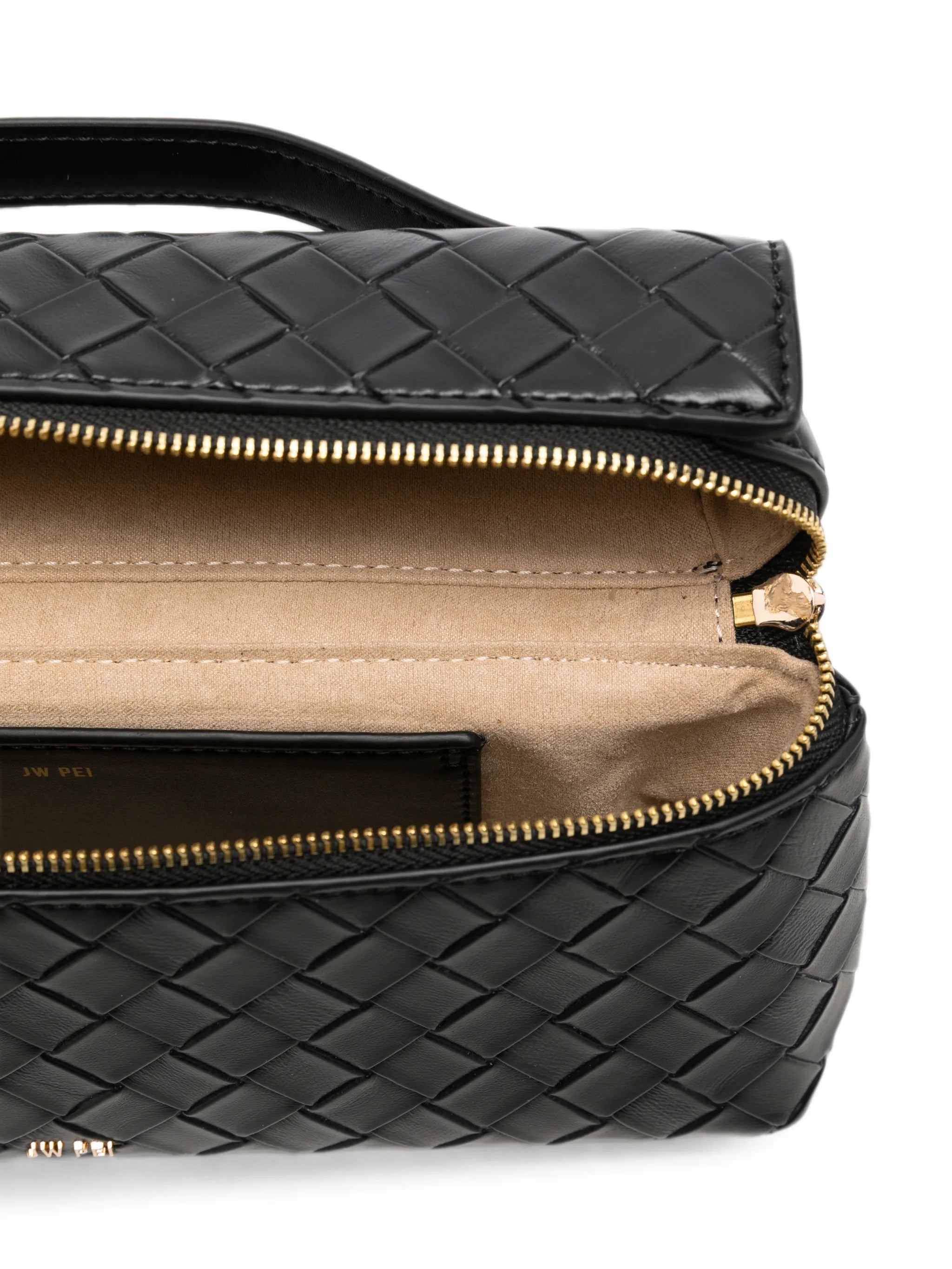 Thea woven clutch bag