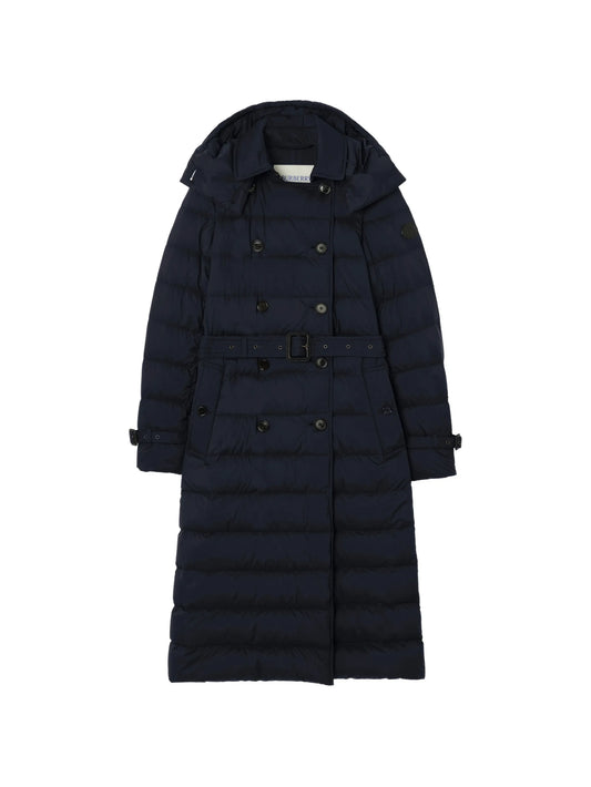 Audley quilted trench coat