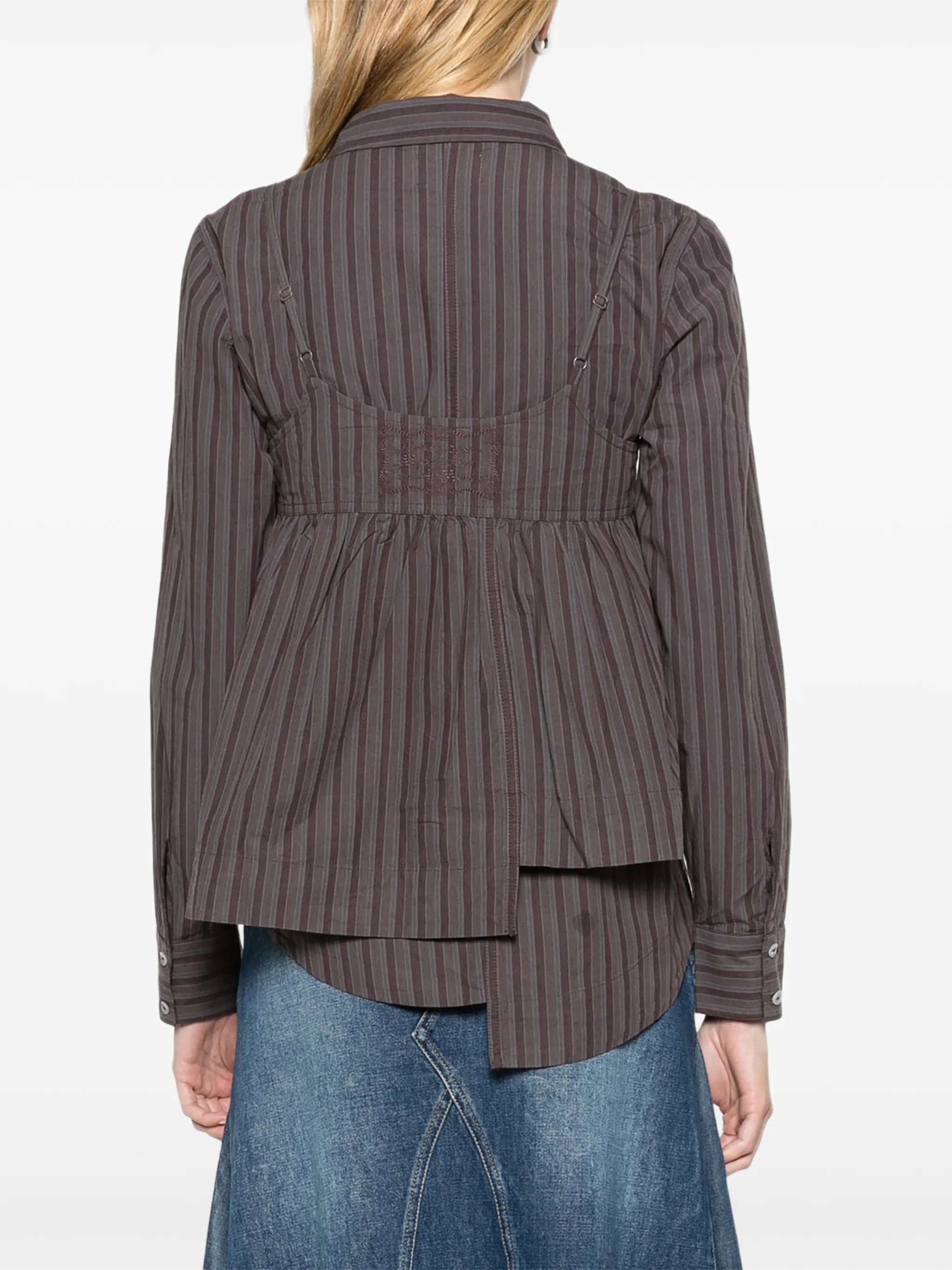 Indie double-layer shirt