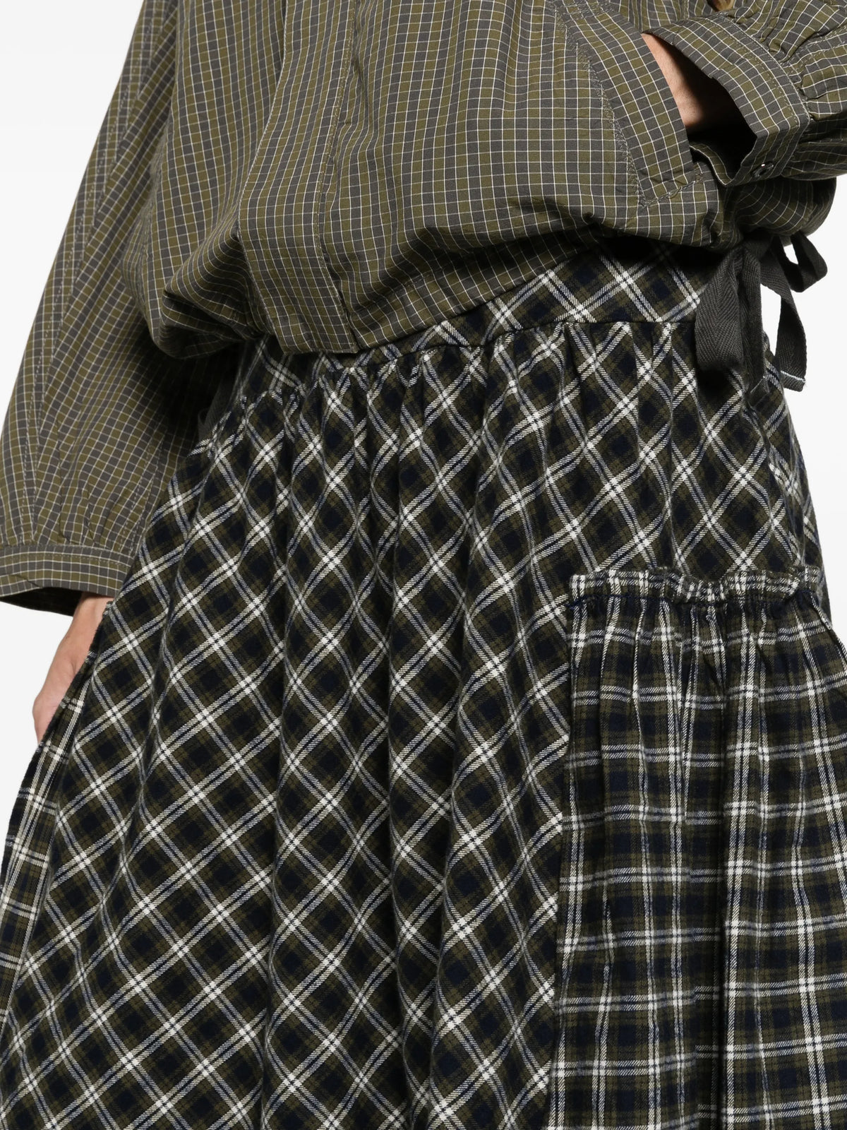 Raya midi skirt