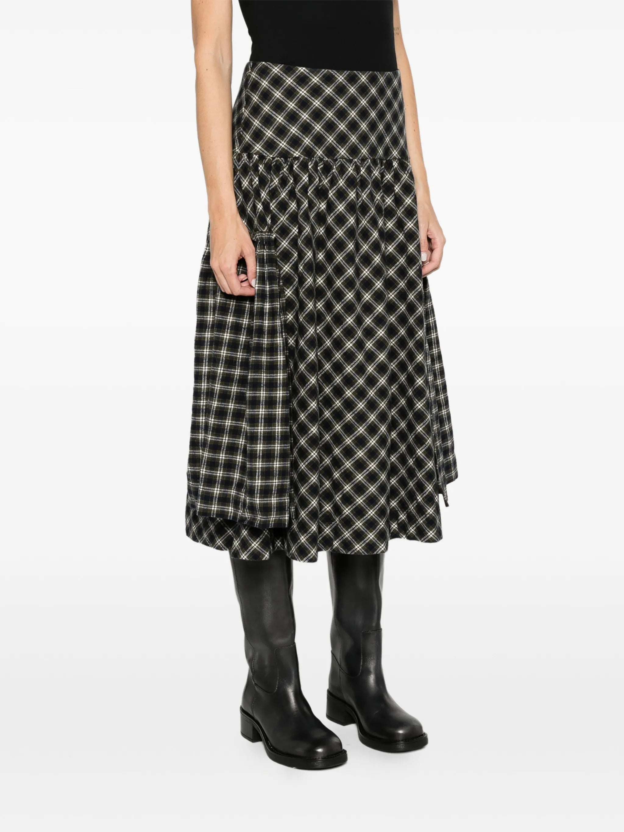 Raya midi skirt