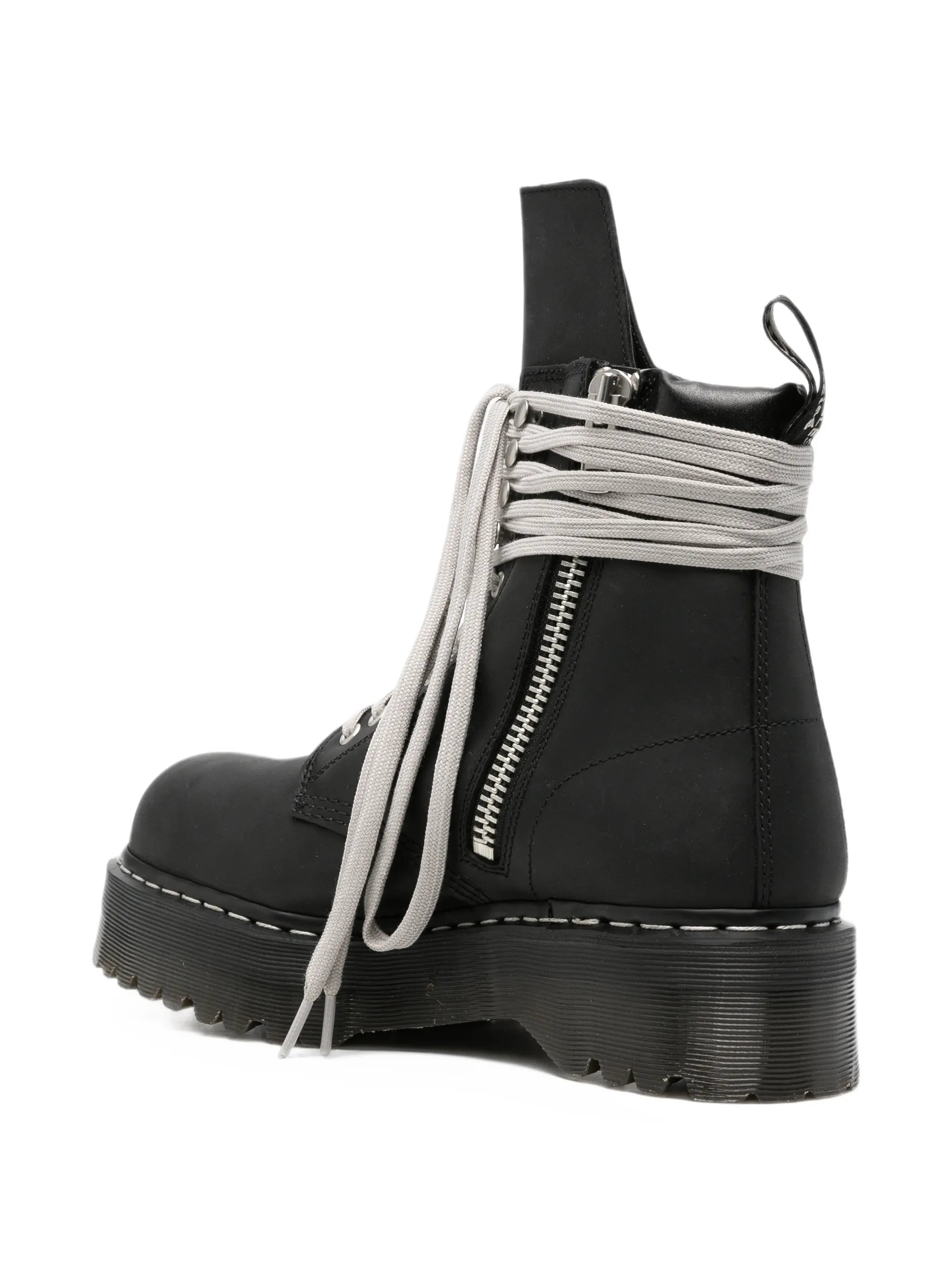 x Dr. Martens Quad steel-toe combat boots