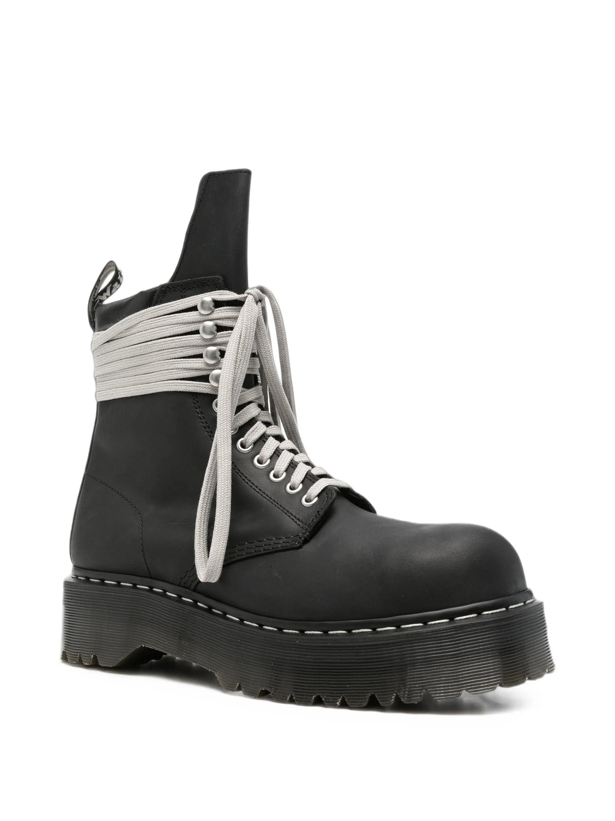 x Dr. Martens Quad steel-toe combat boots