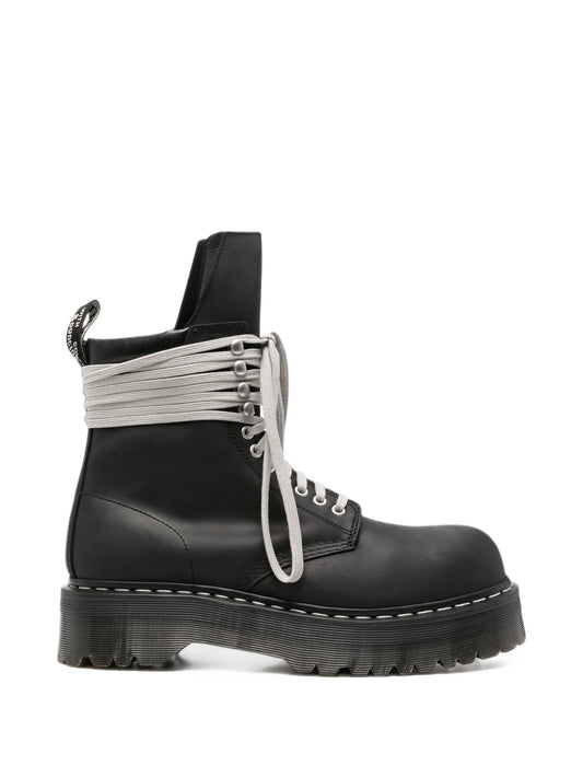 x Dr. Martens Quad steel-toe combat boots