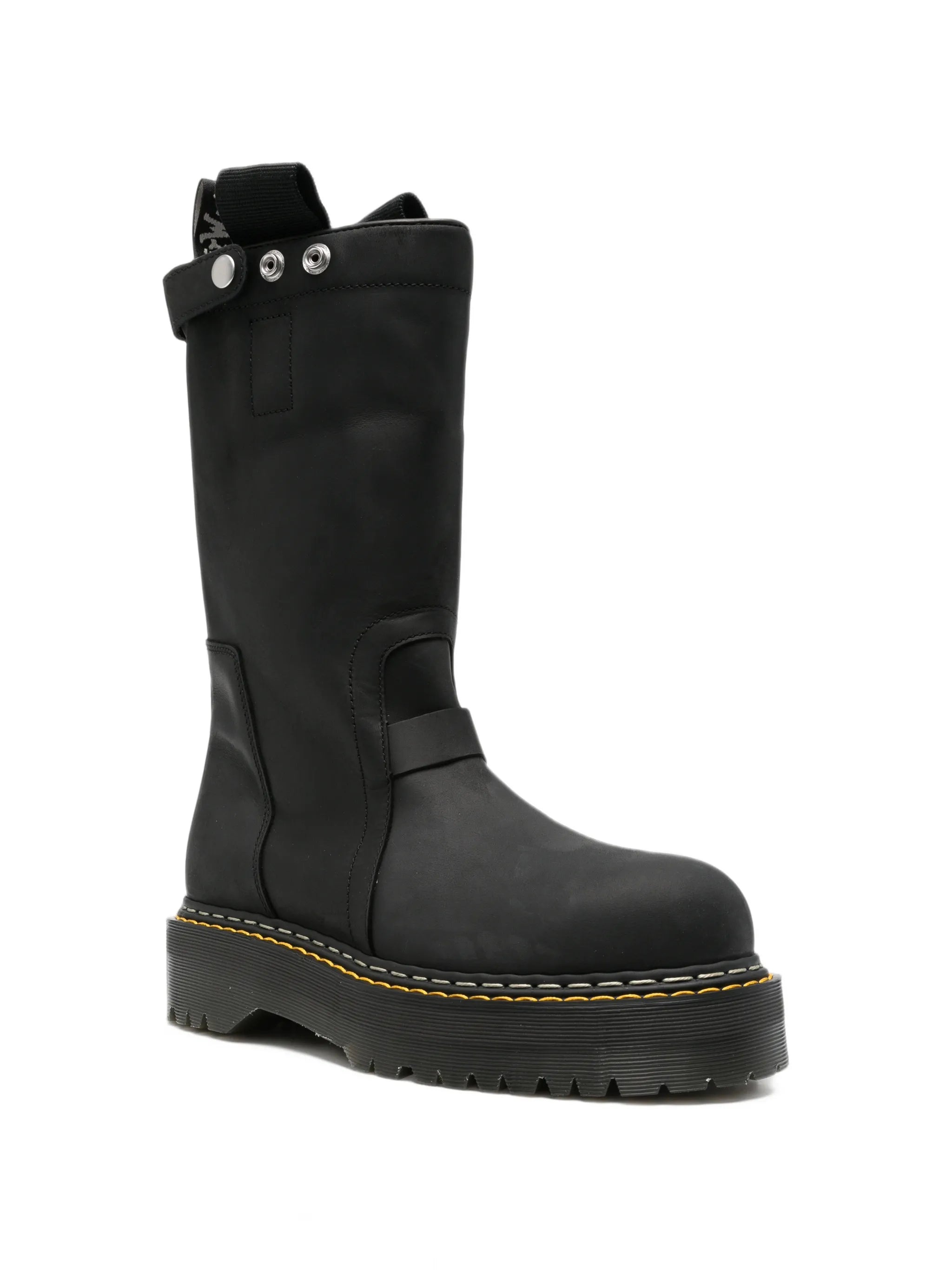 Dr. Martens platform pull-on biker boots