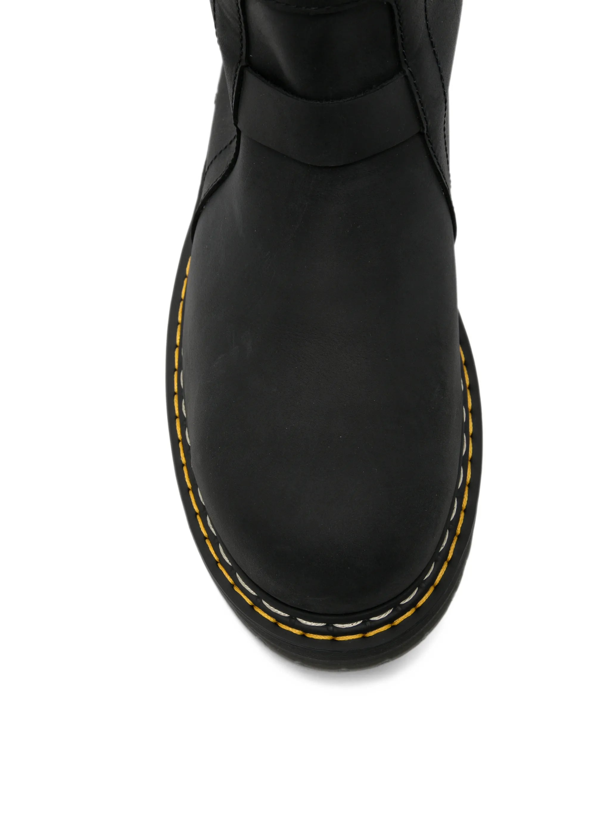 Dr. Martens platform pull-on biker boots