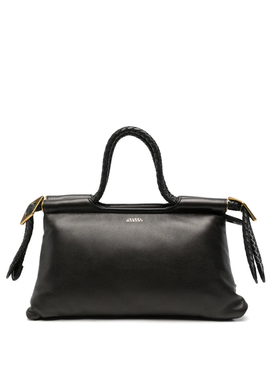 M Pipa leather tote bag