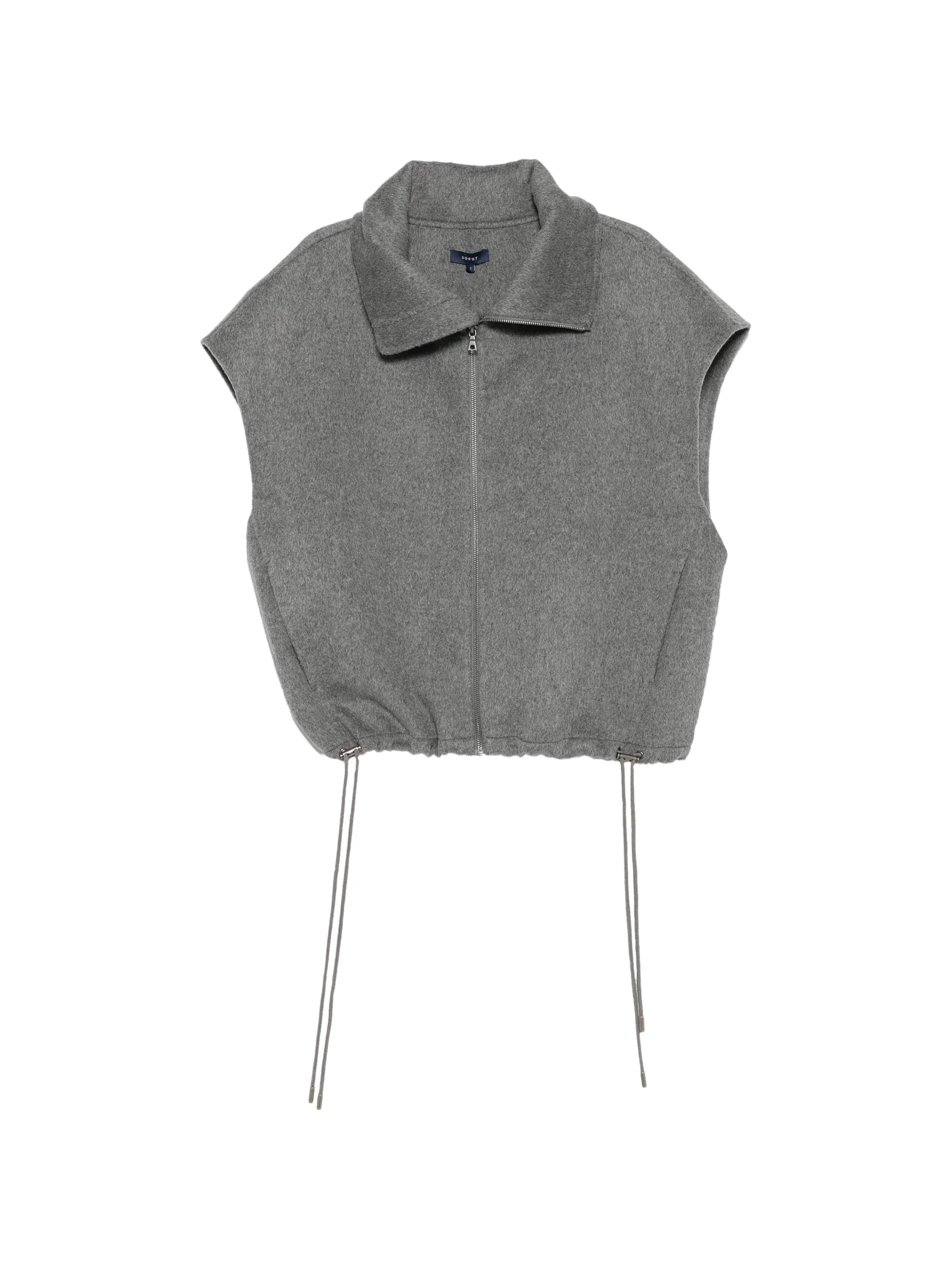 Juno funnel-neck gilet