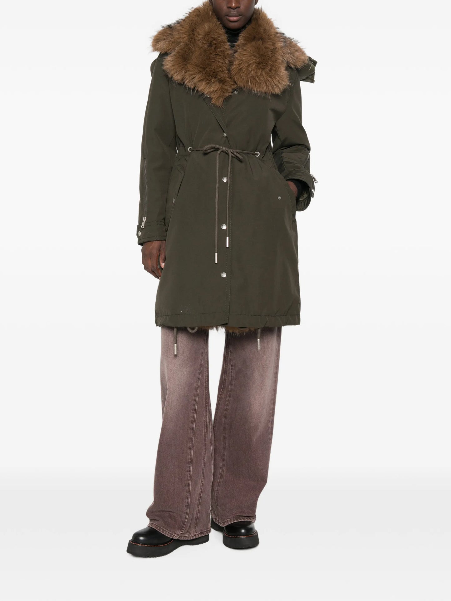Halicte long down parka