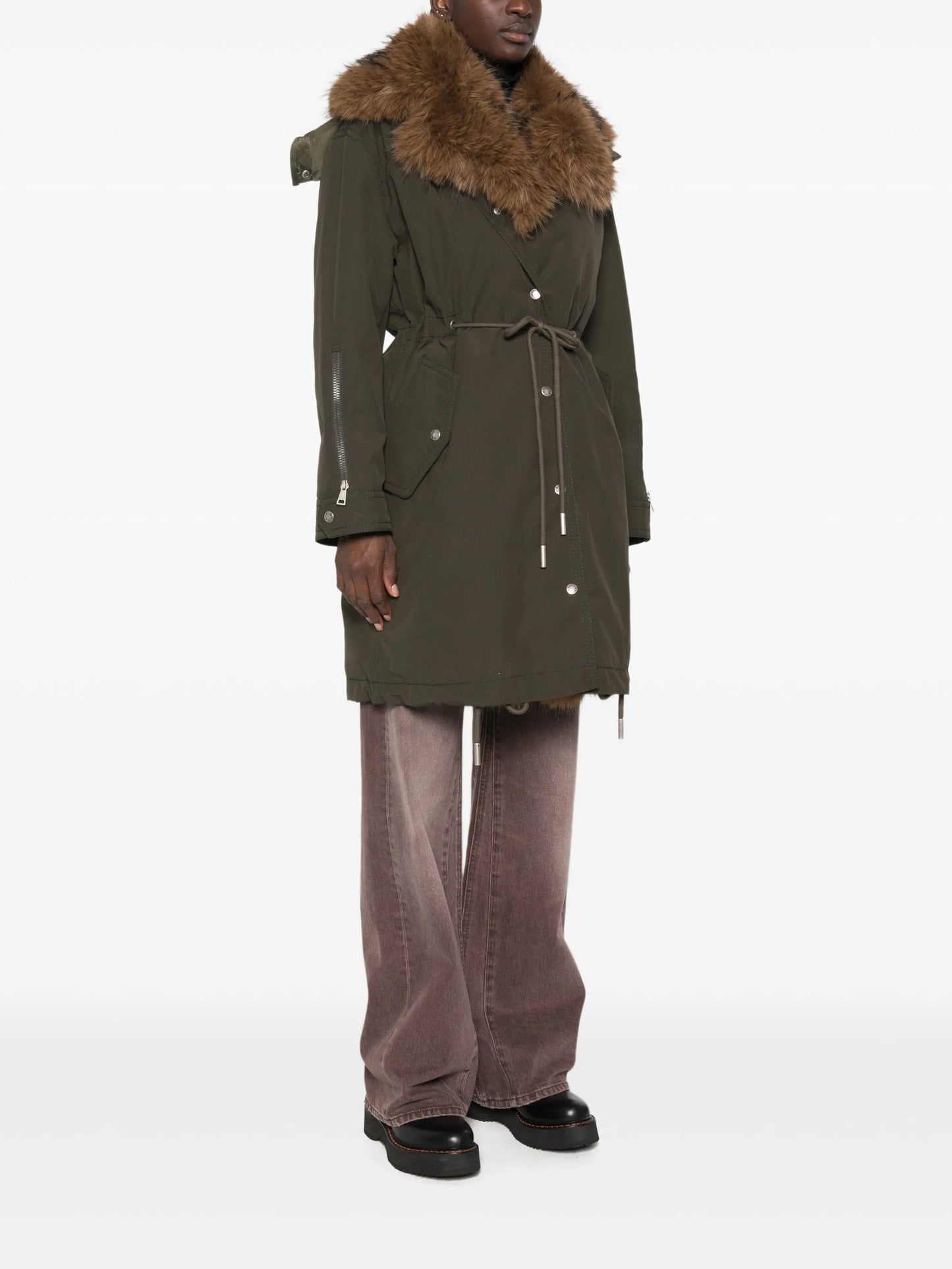 Halicte long down parka