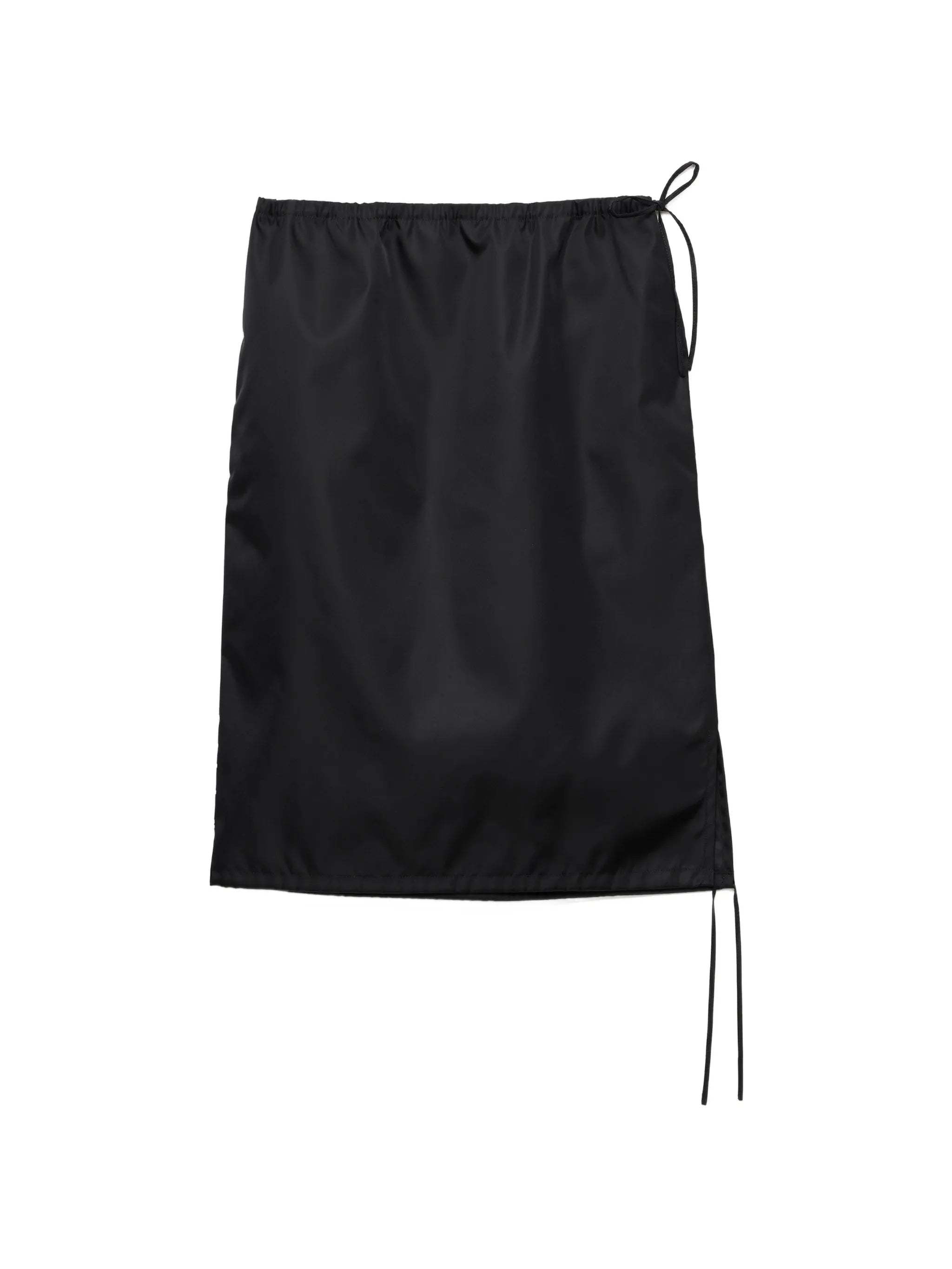 Re-Nylon pencil skirt