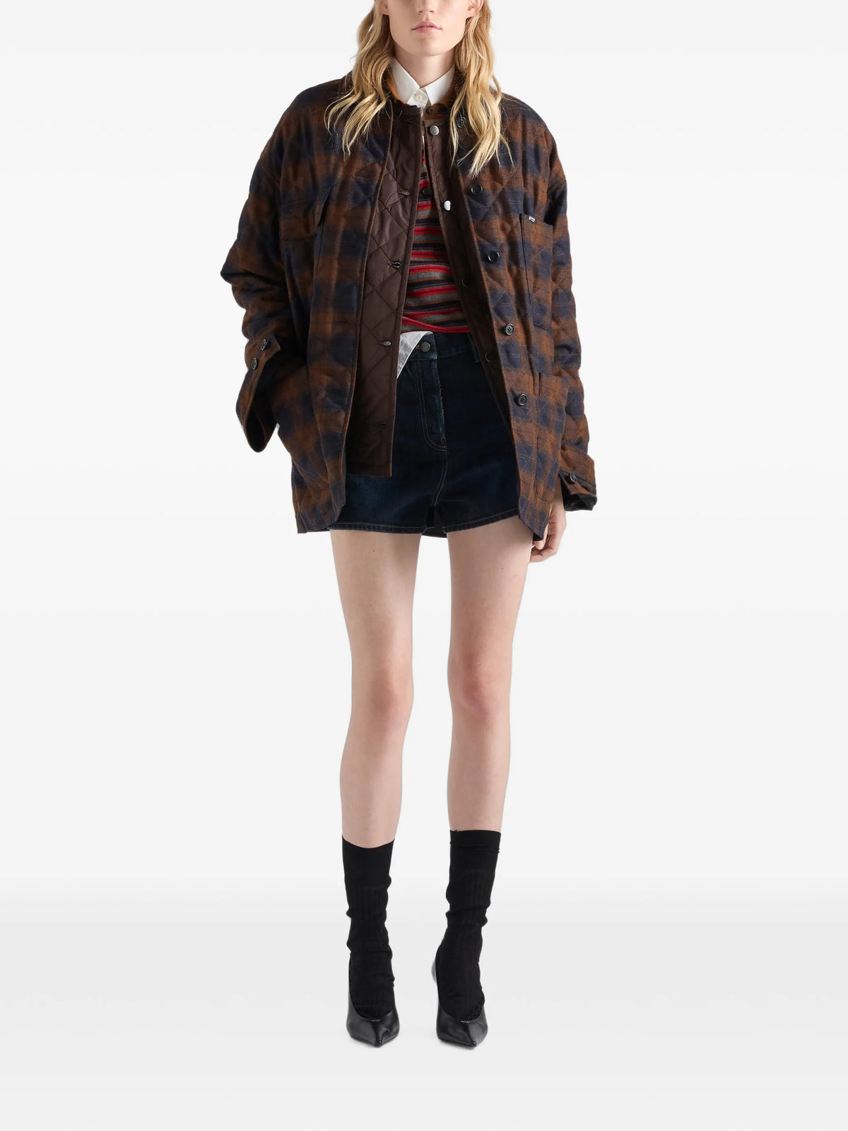 lightweight, quilted Re-Nylon jacket