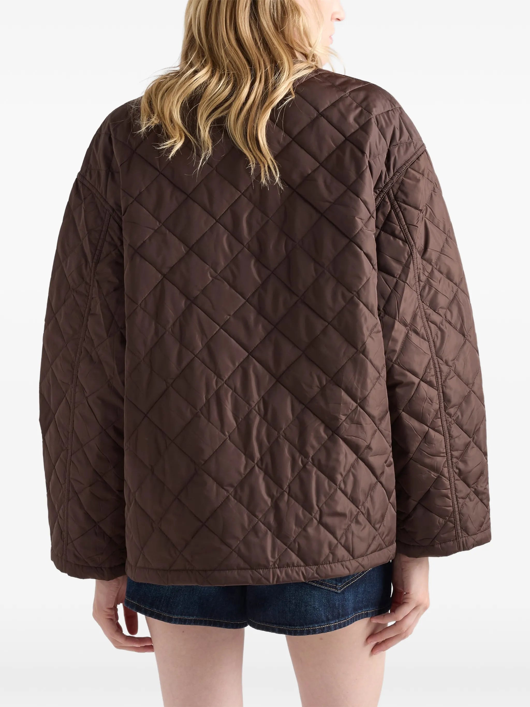 lightweight, quilted Re-Nylon jacket