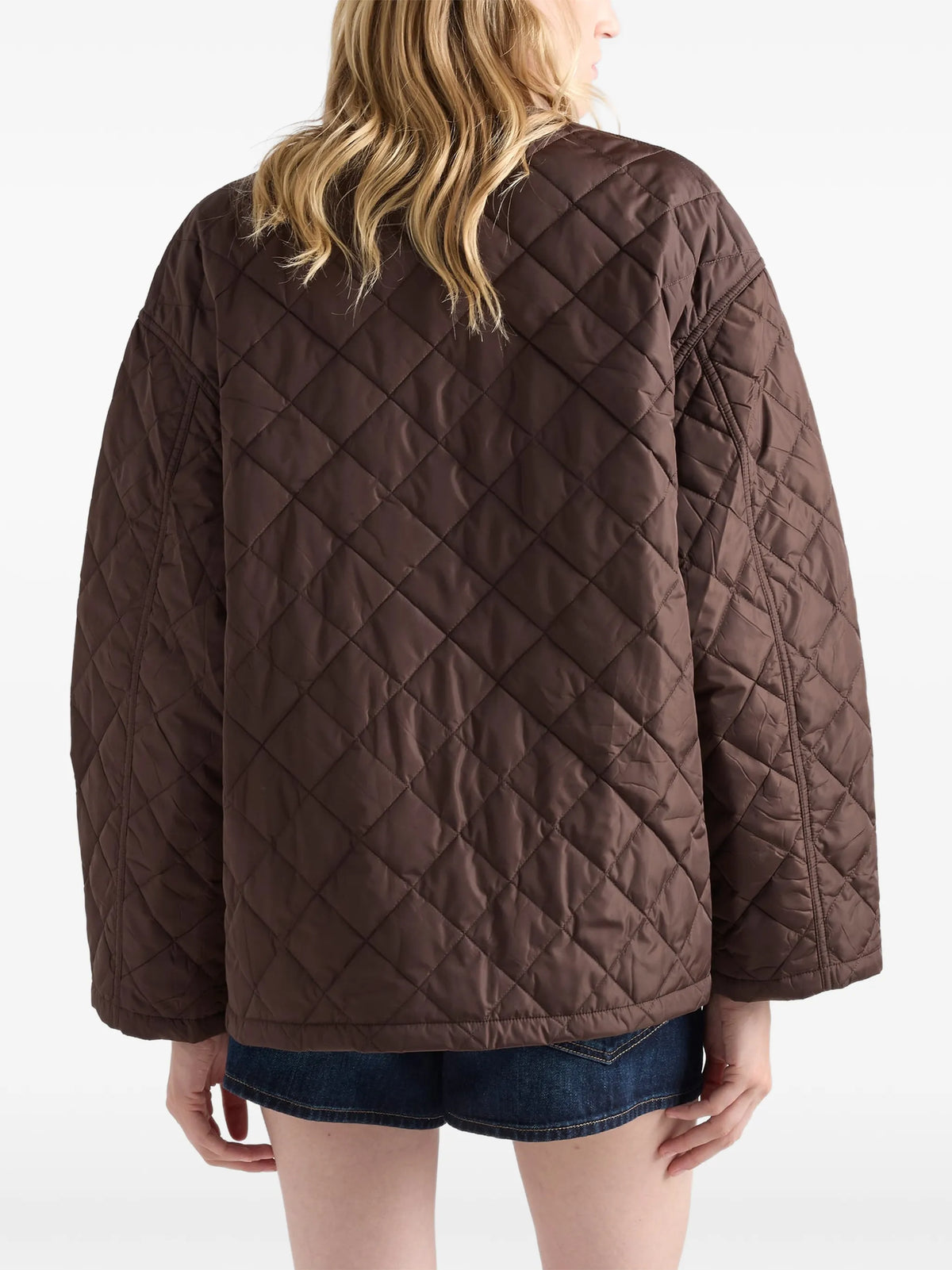 lightweight, quilted Re-Nylon jacket