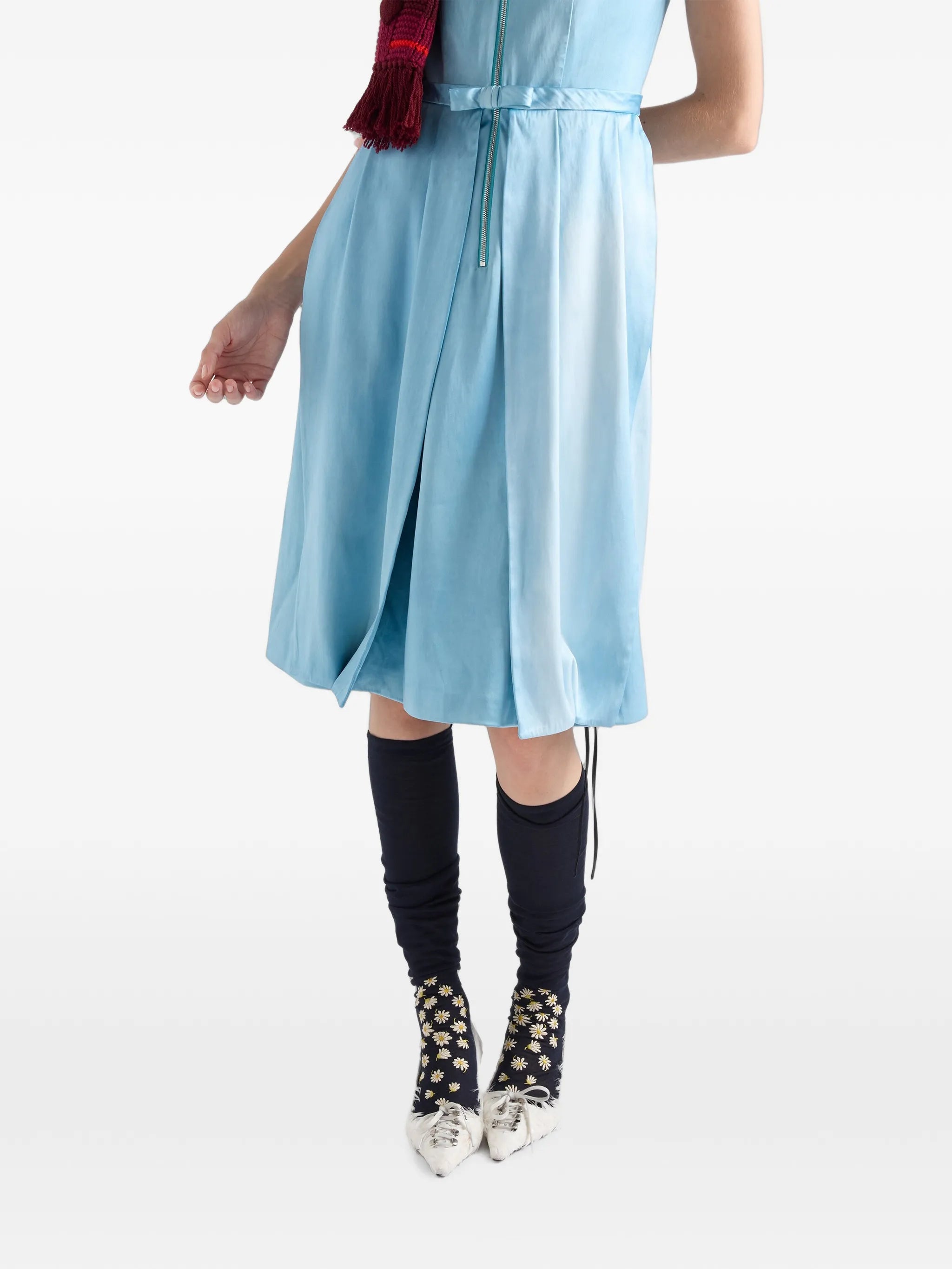 washed silk-duchesse dress