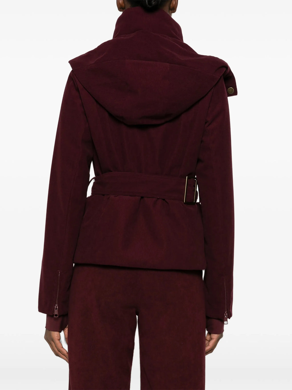 Britt belted ski jacket