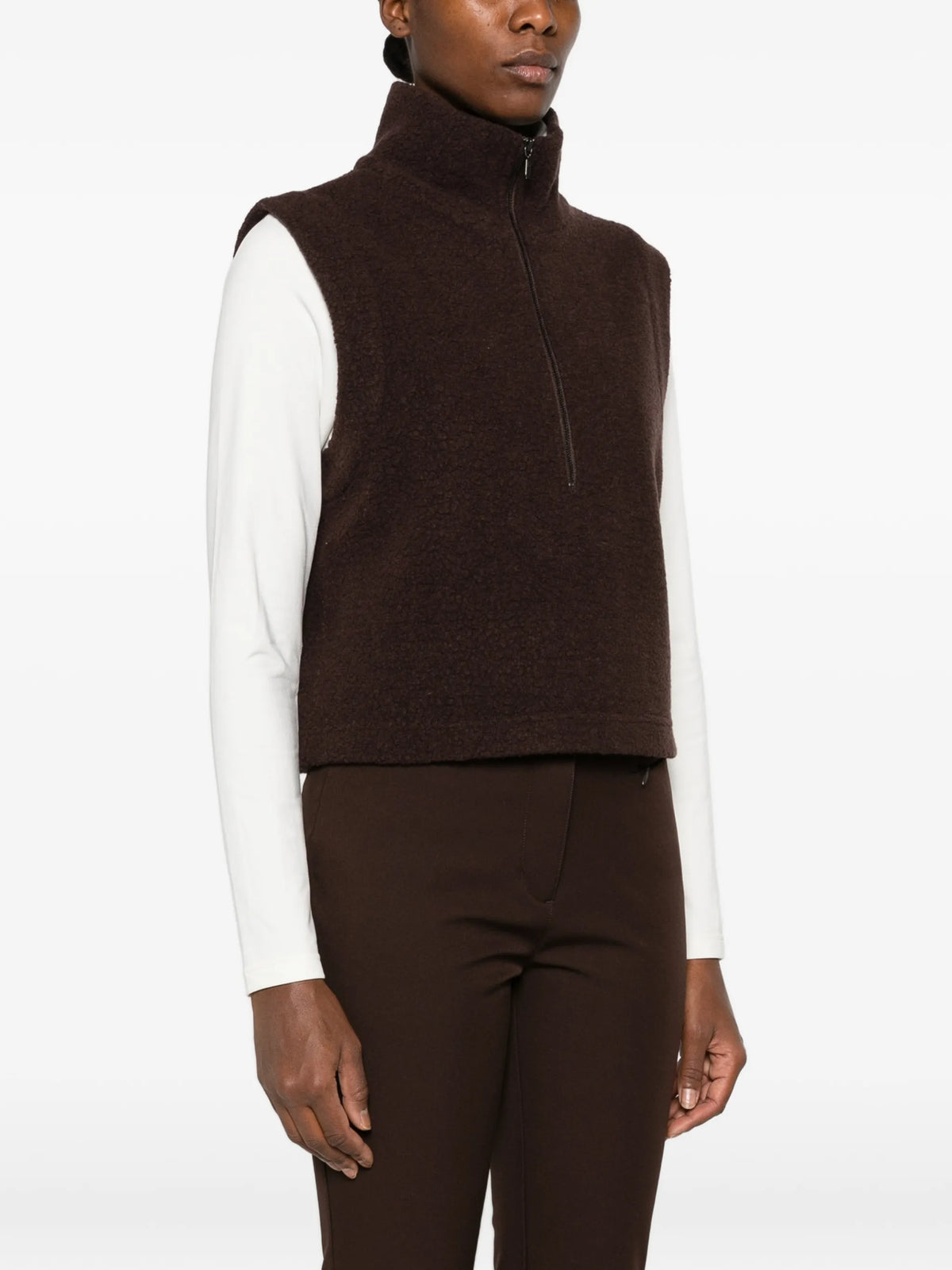 Alta high-neck vest