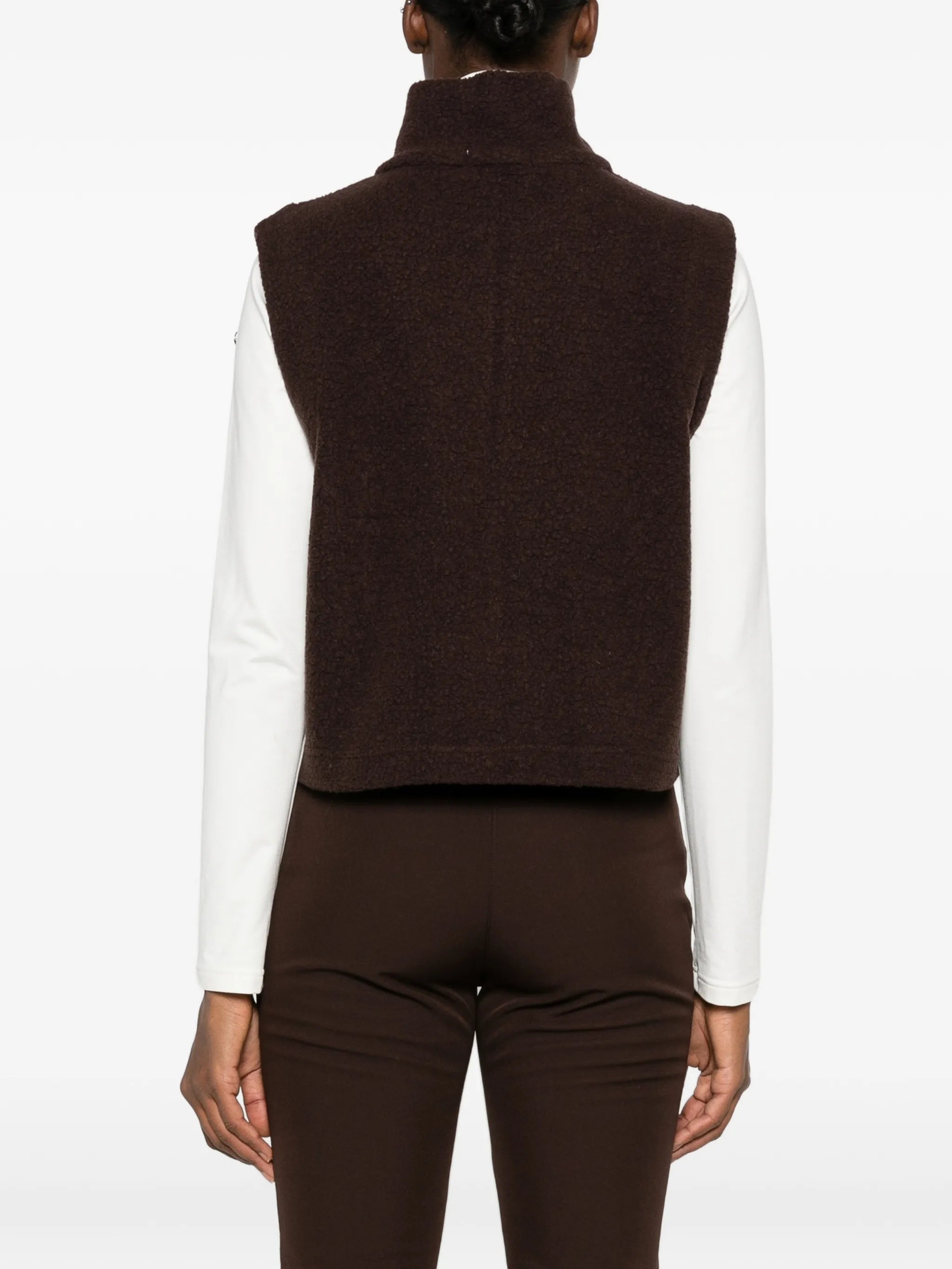 Alta high-neck vest
