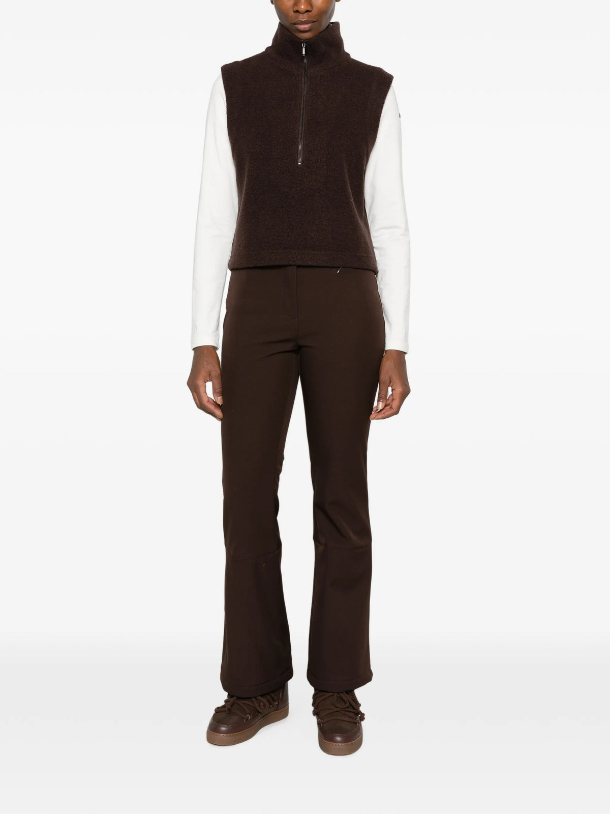 Alta high-neck vest
