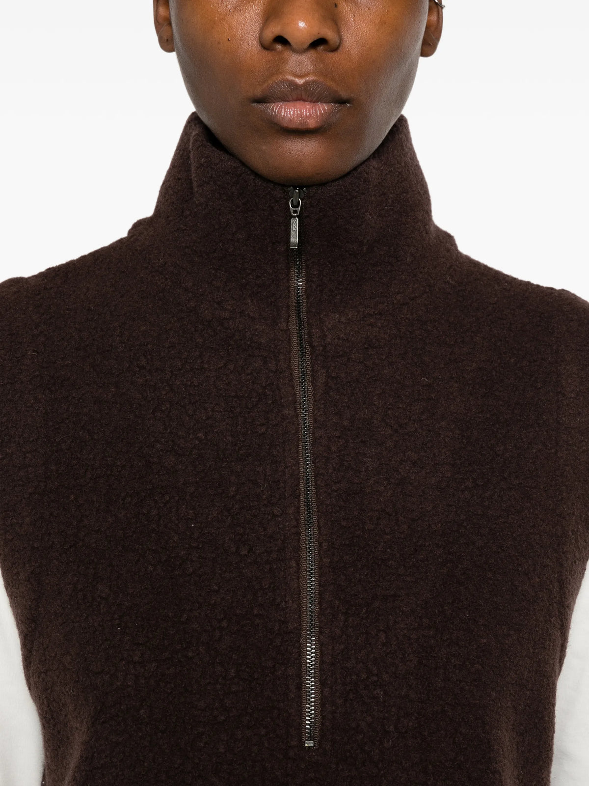 Alta high-neck vest