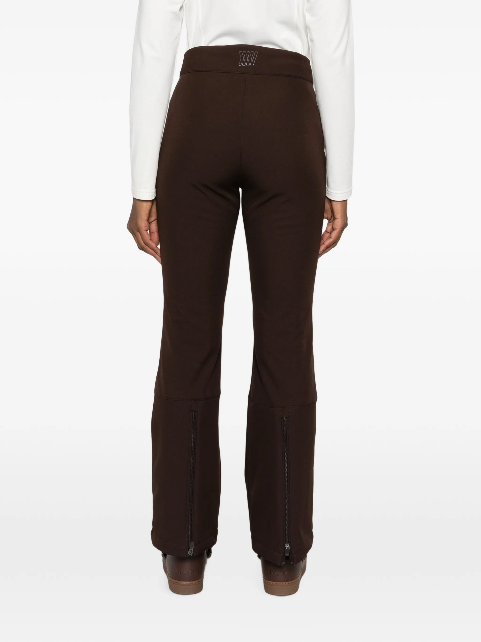 Tyin bootleg ski pants