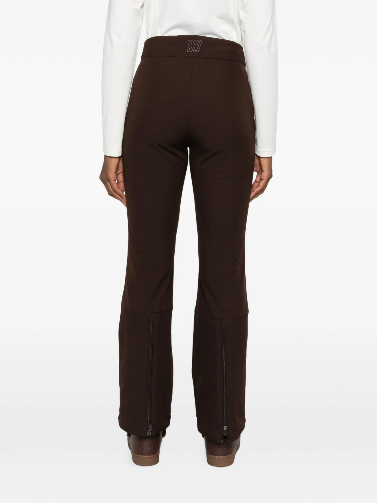 Tyin bootleg ski pants