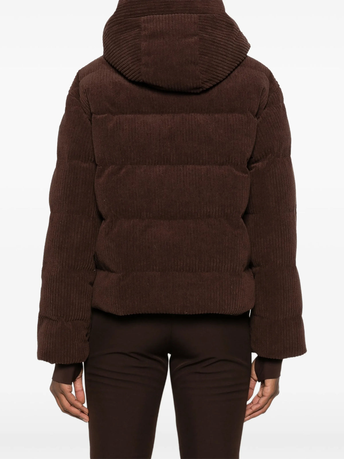 Britt corduroy-effect ski jacket