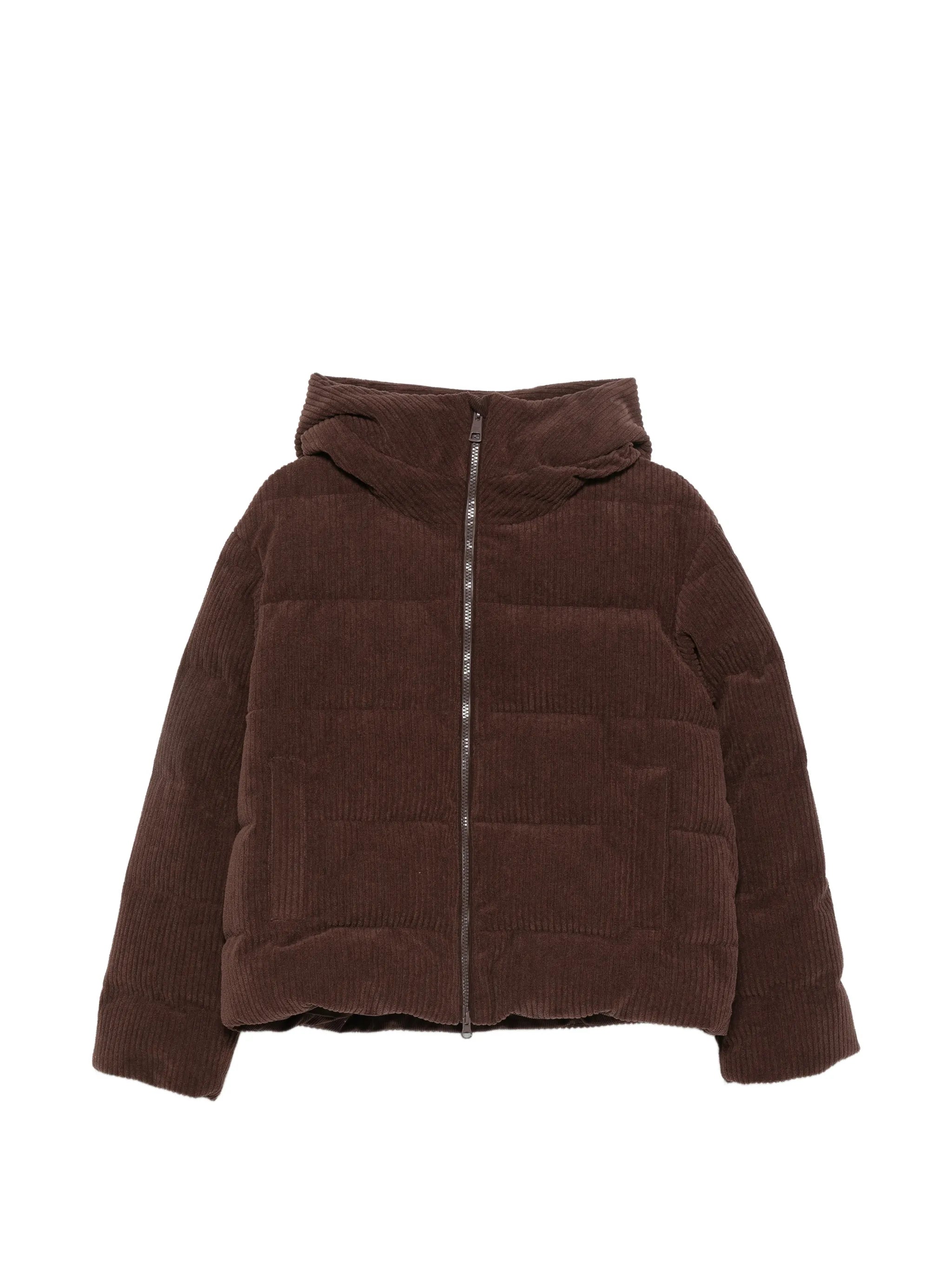 Britt corduroy-effect ski jacket