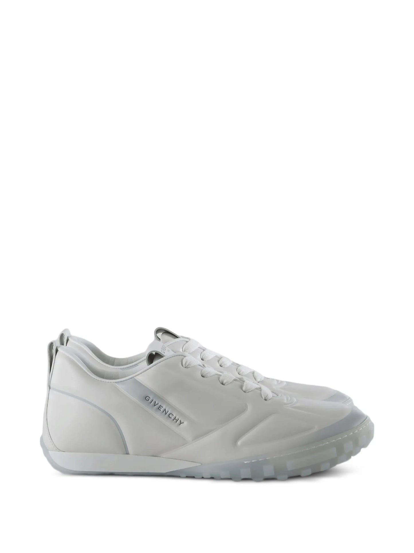 Glide logo-print leather low-top sneakers