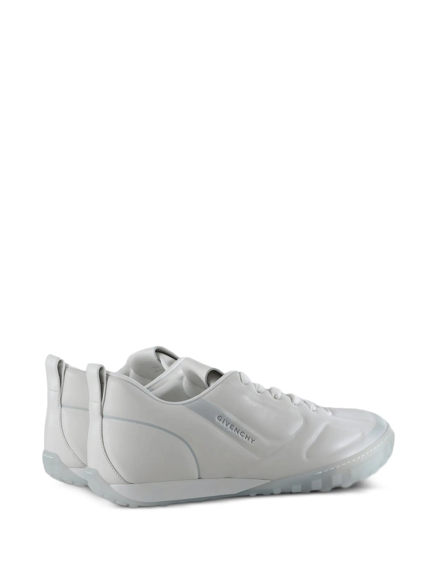 Glide logo-print leather low-top sneakers