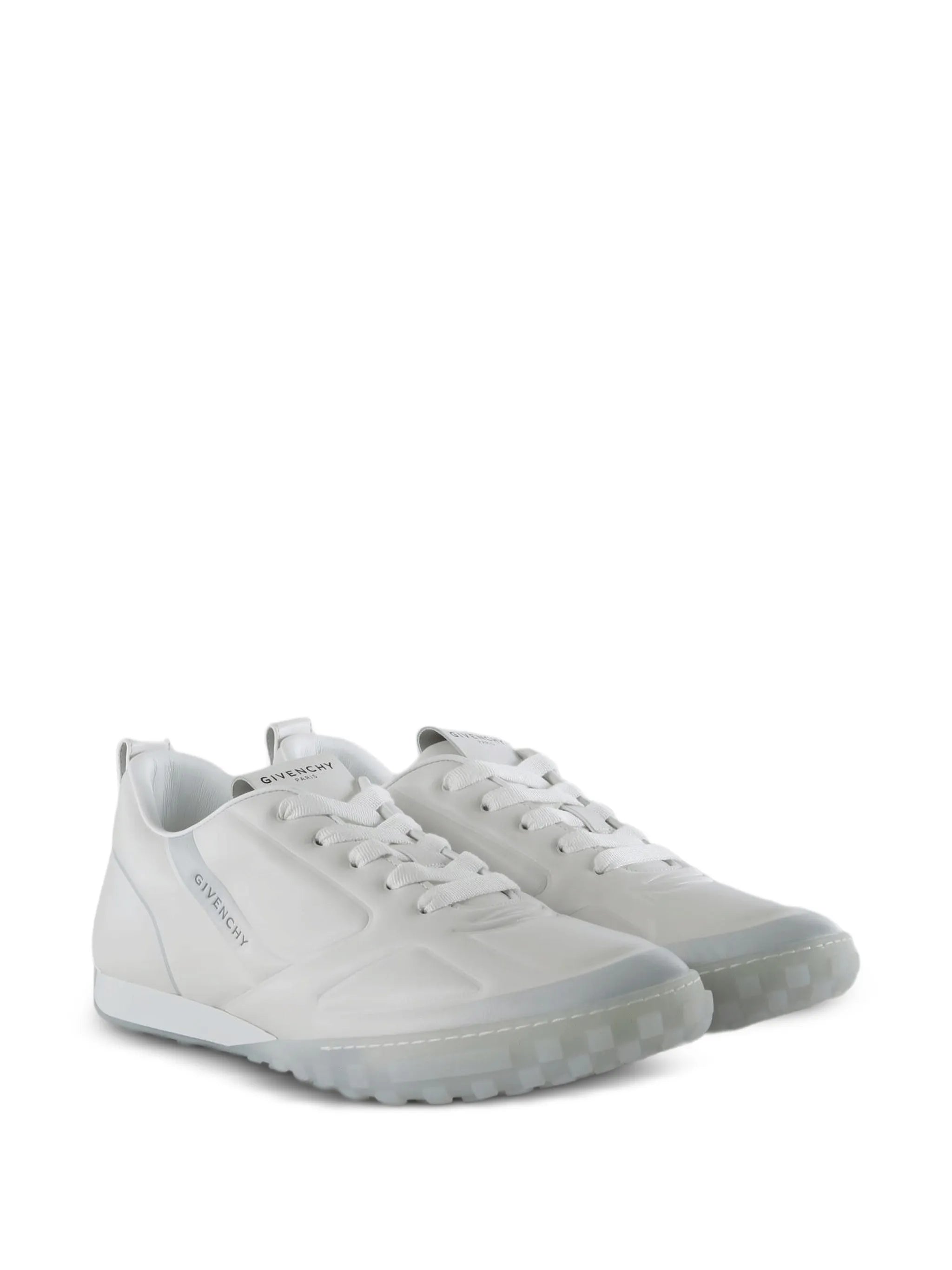 Glide logo-print leather low-top sneakers