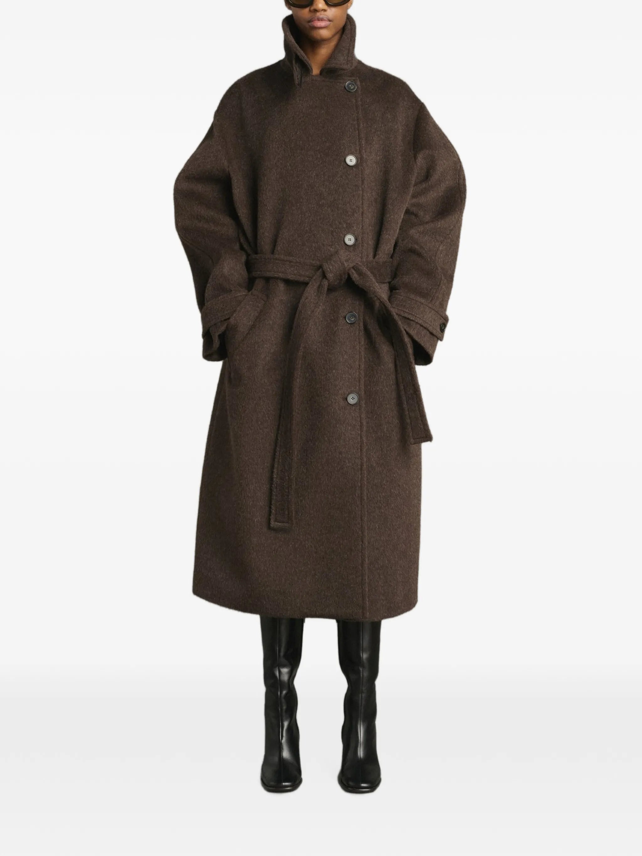 Jules belted coat