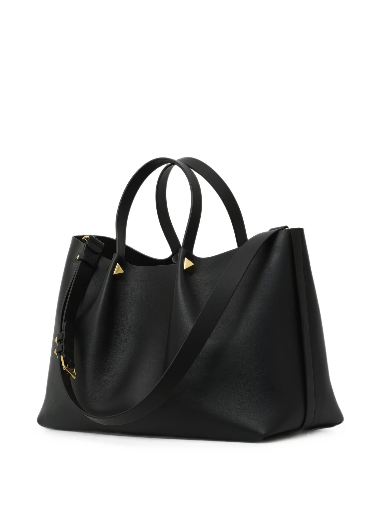 VLogo Signature stud-embellished tote bag