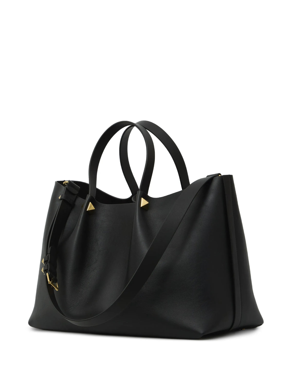 VLogo Signature stud-embellished tote bag