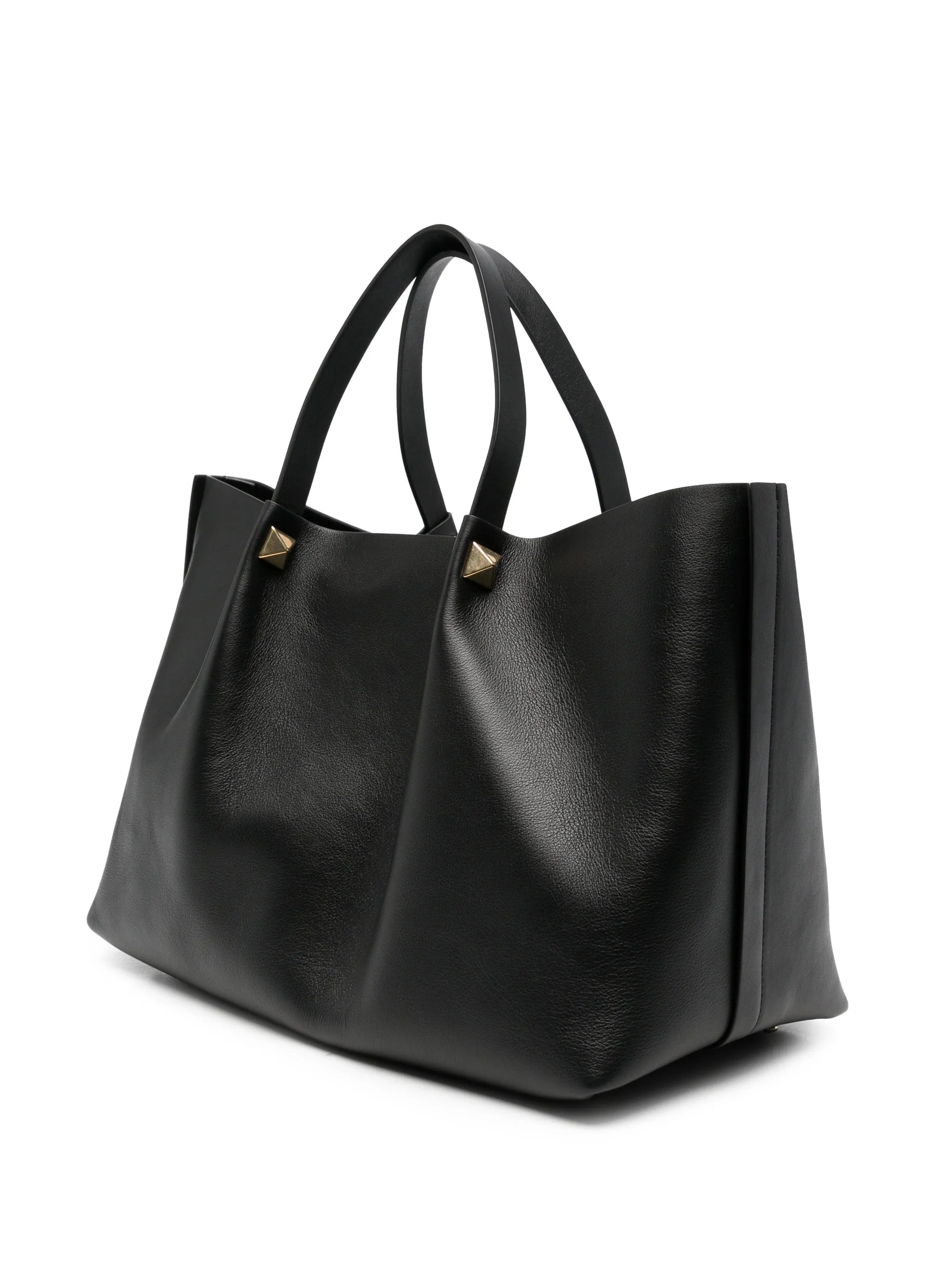 VLogo Signature leather tote bag