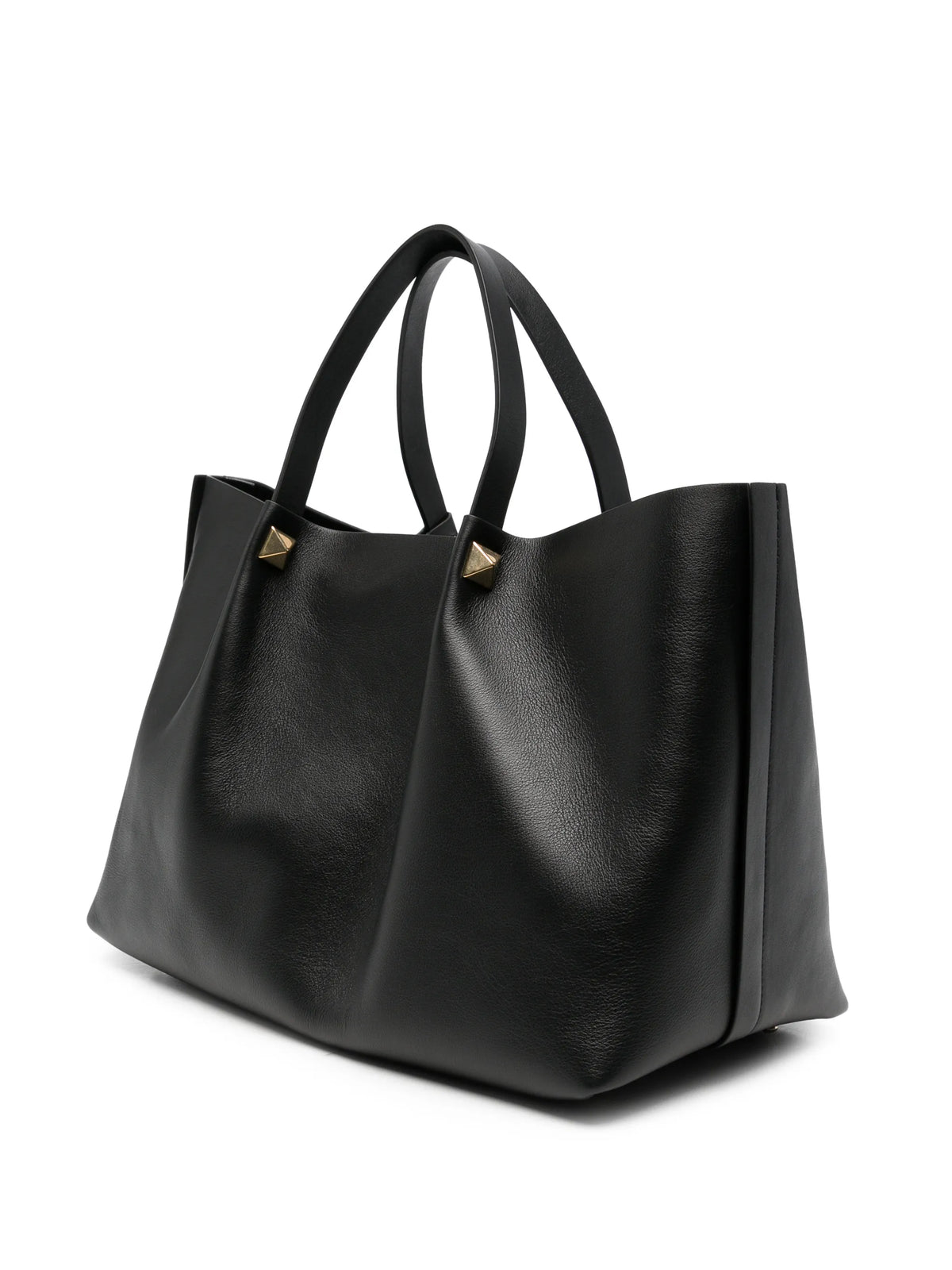 VLogo Signature leather tote bag