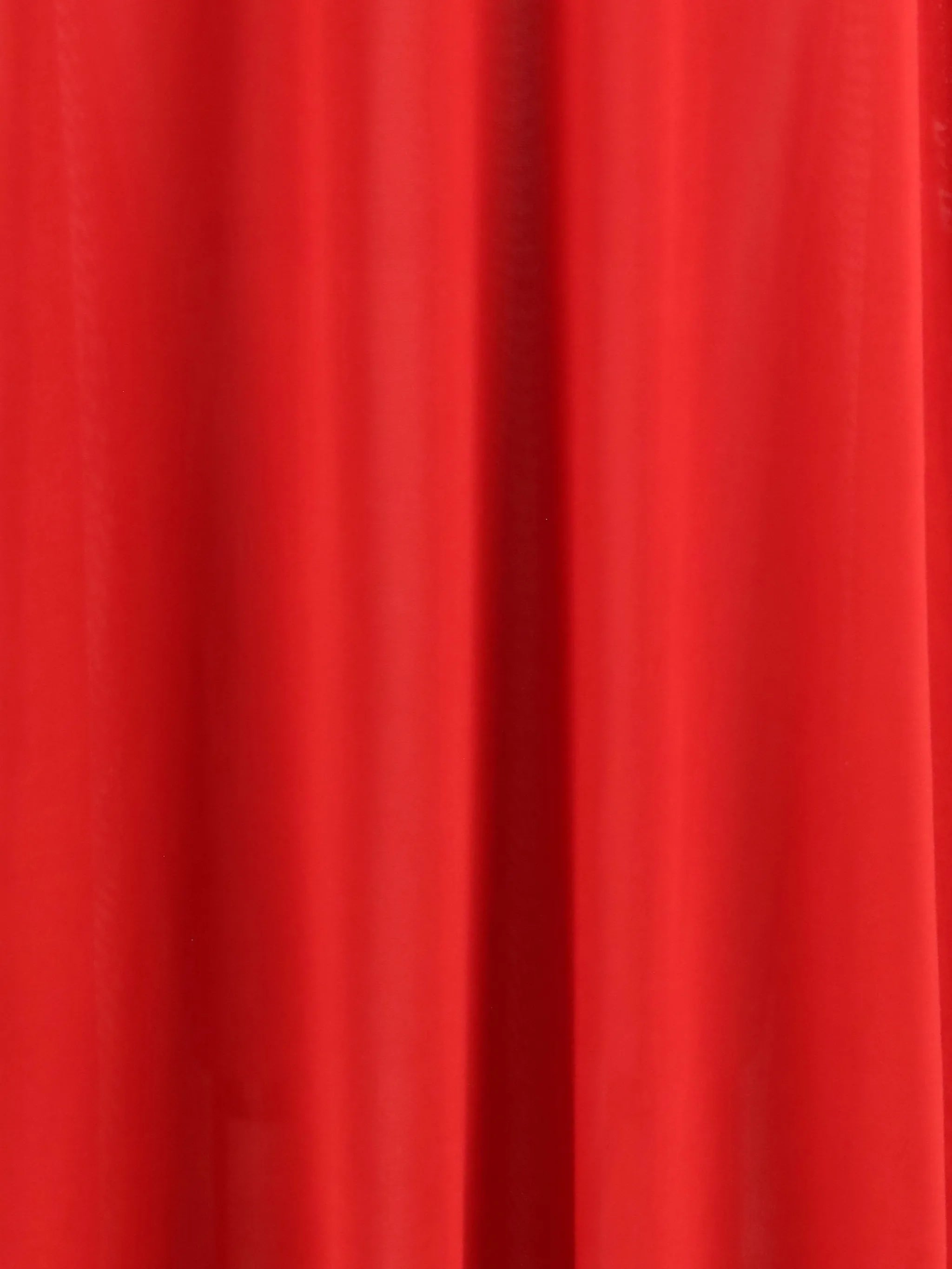 V-neck silk dress