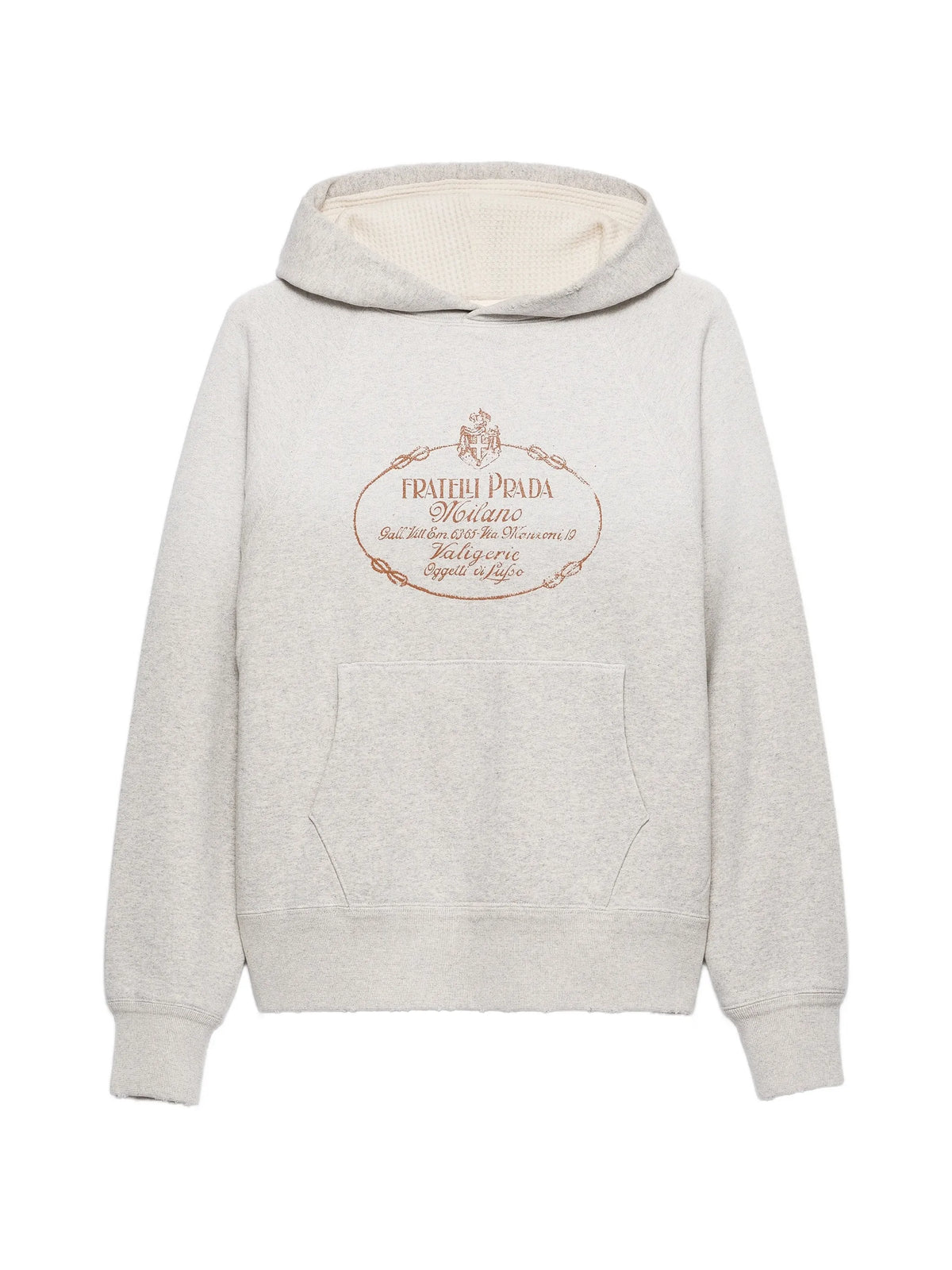 logo-print hoodie