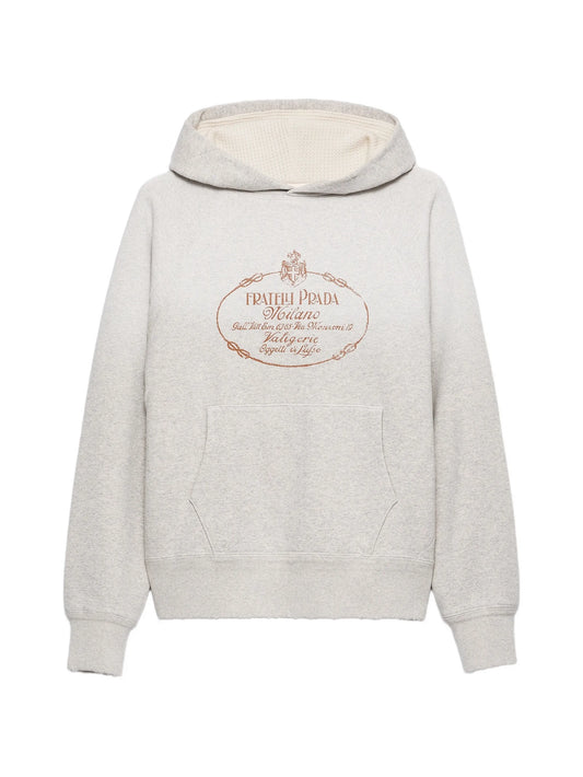 logo-print hoodie