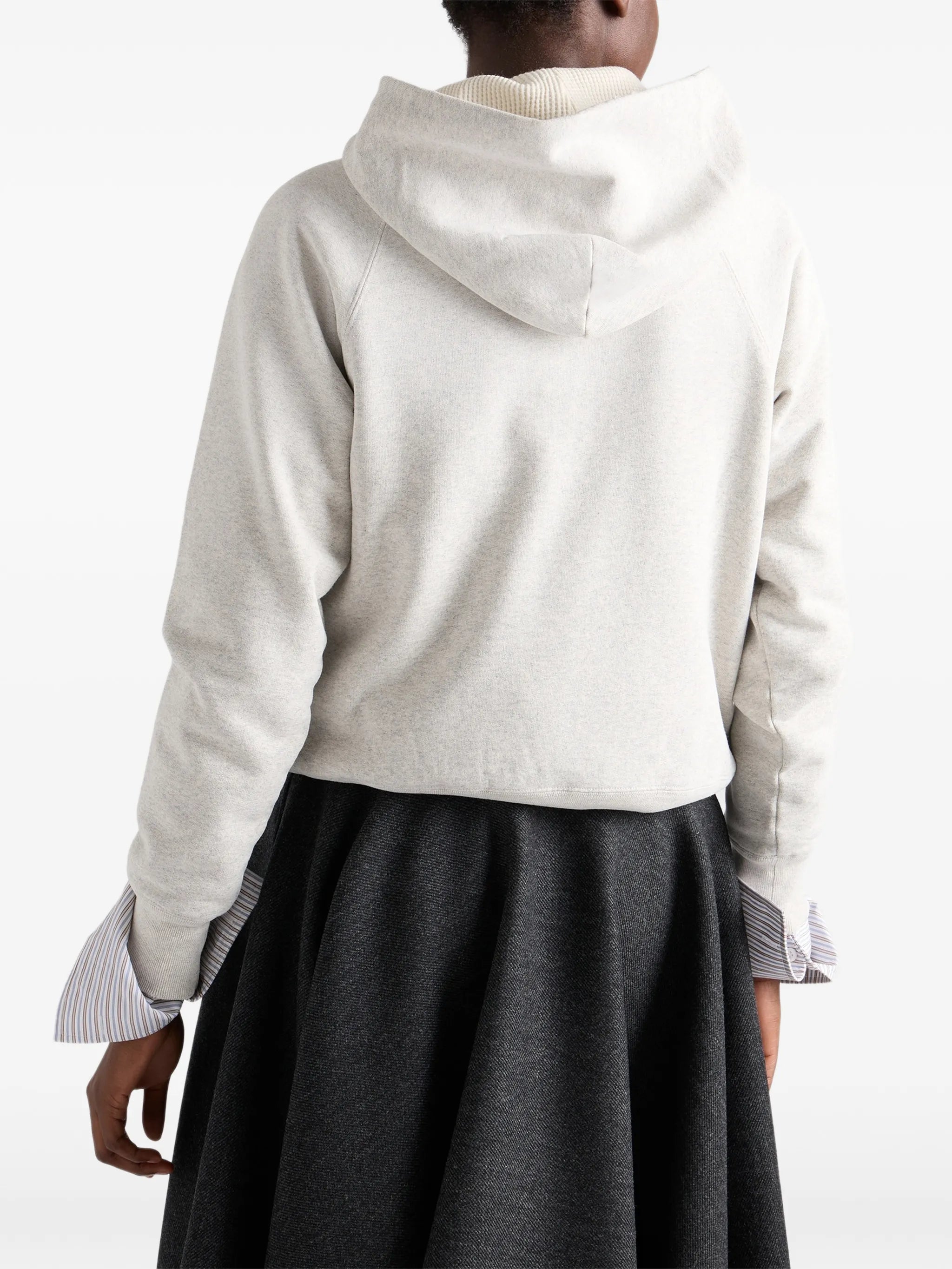 cotton fleece hoodie
