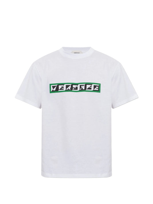 printed cotton-jersey regular T-shirt