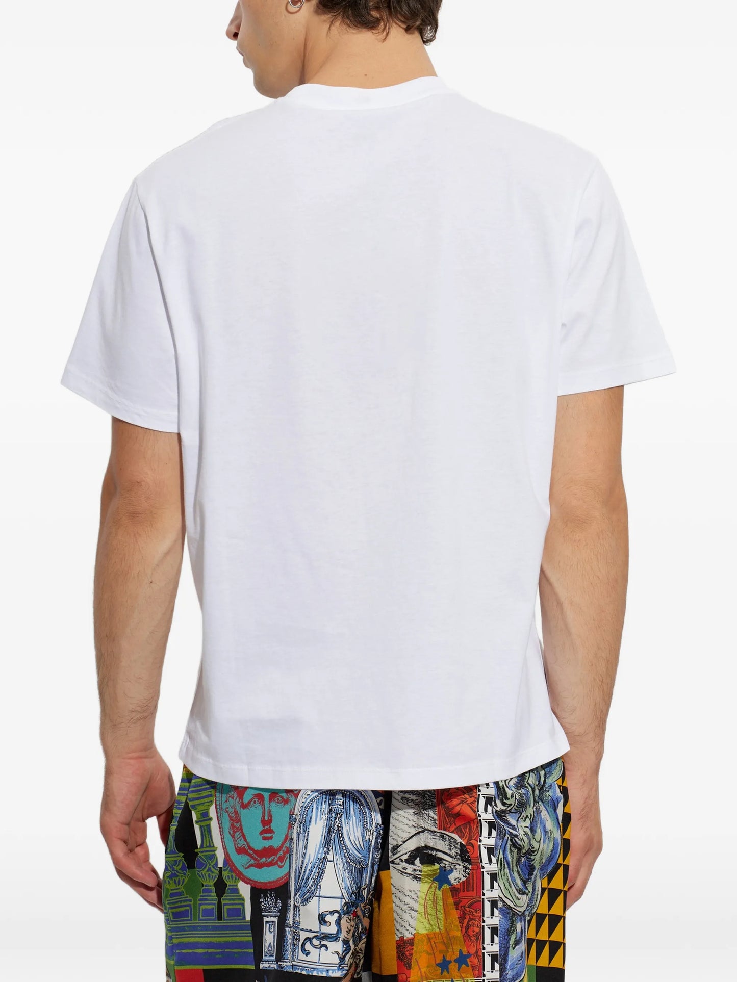 printed cotton-jersey regular T-shirt