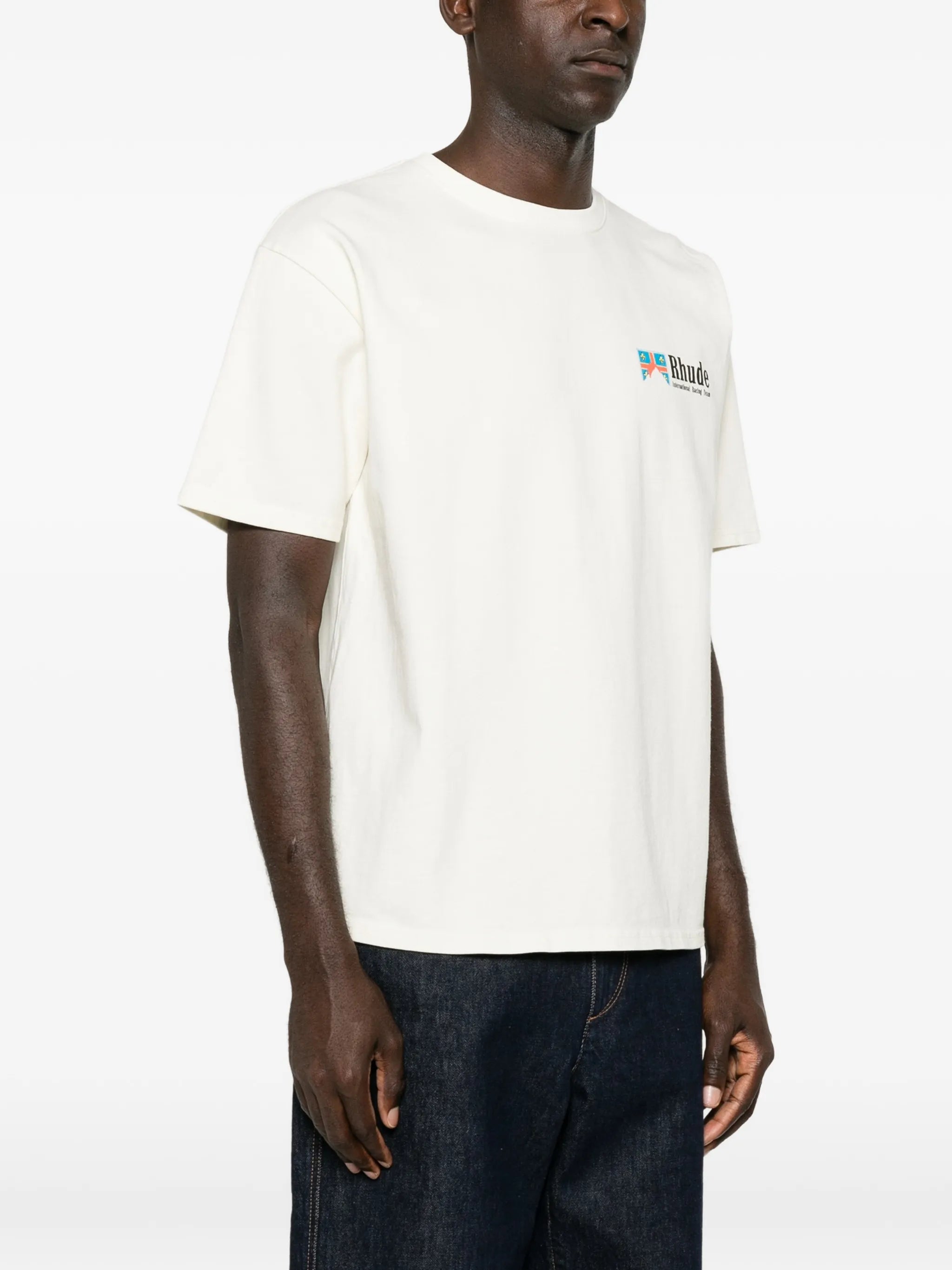logo-print T-shirt