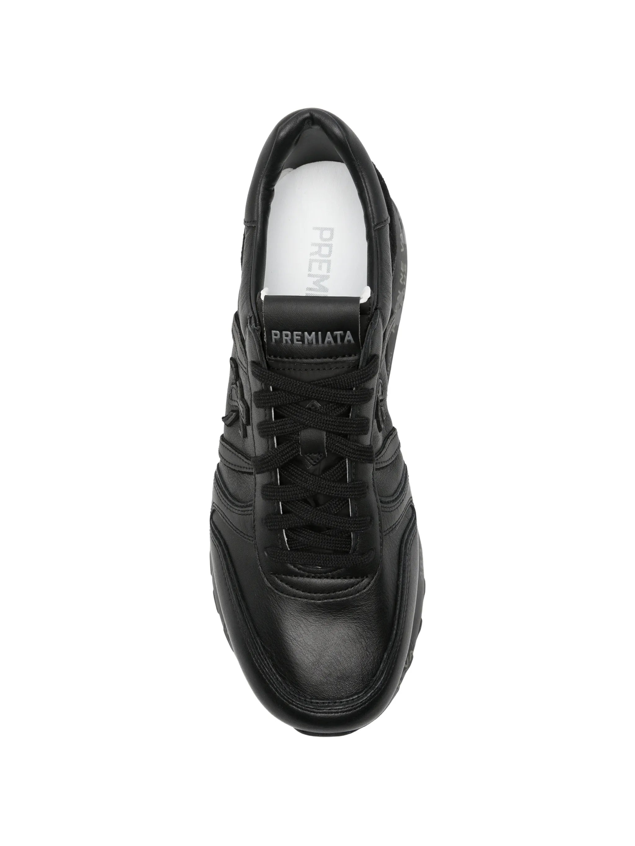 Lander logo-patch sneakers