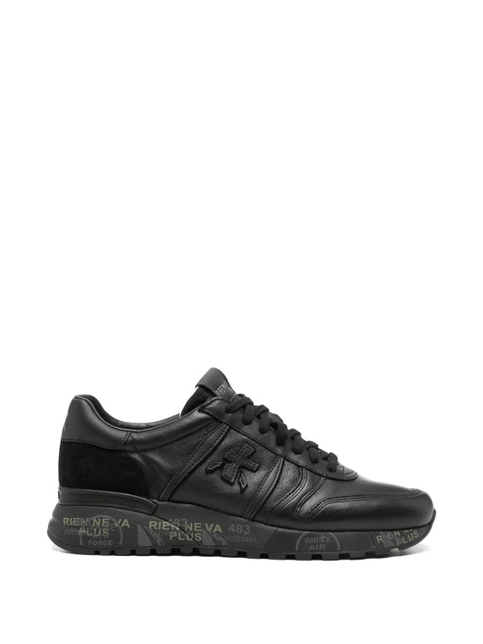 Lander logo-patch sneakers