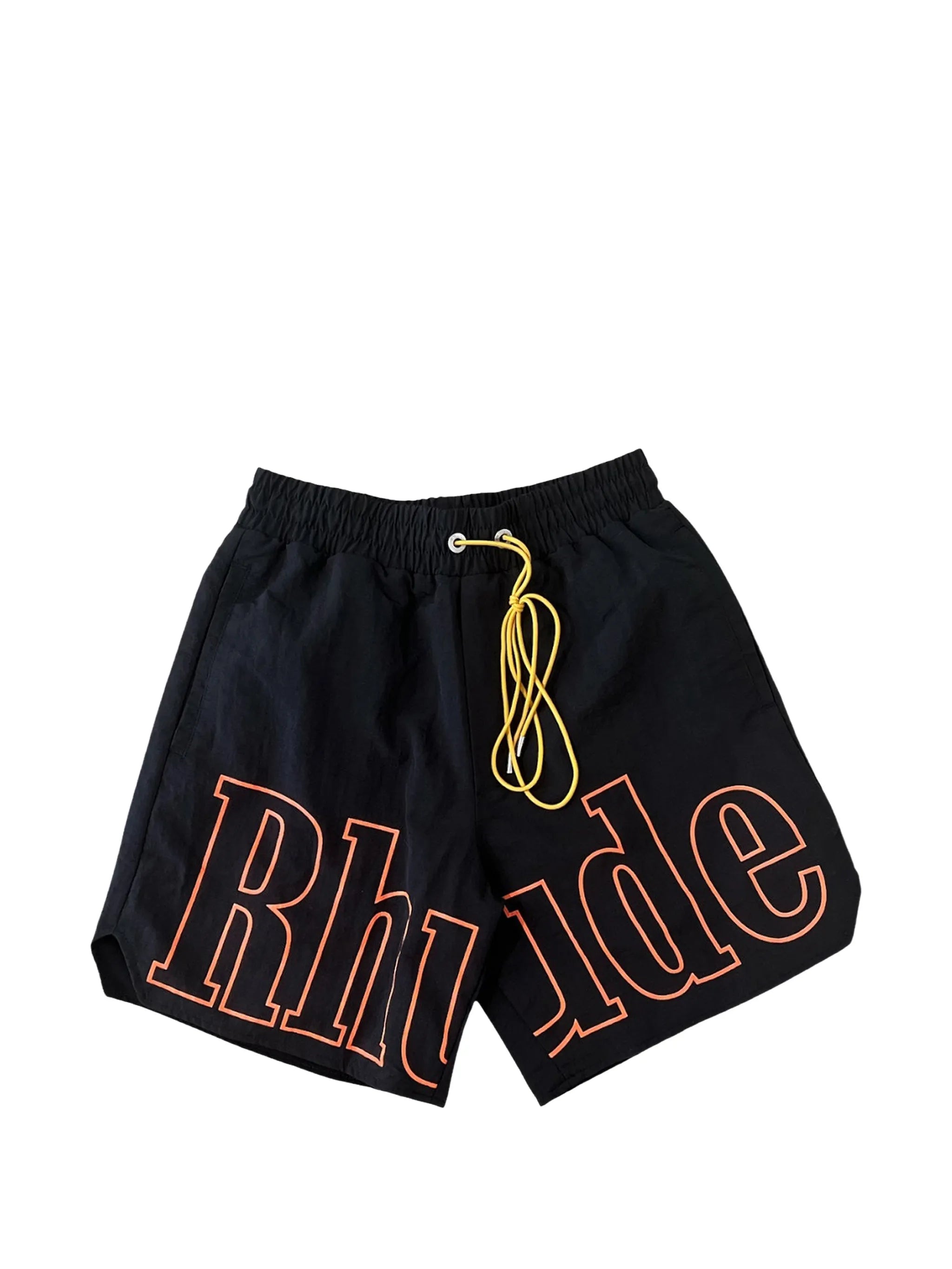 logo-print swim shorts