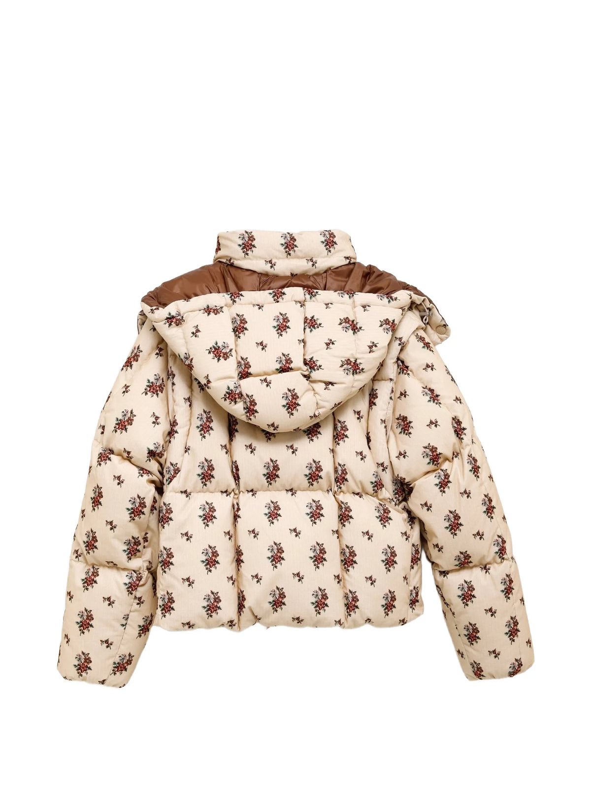 Torcol floral-print puffer jacket