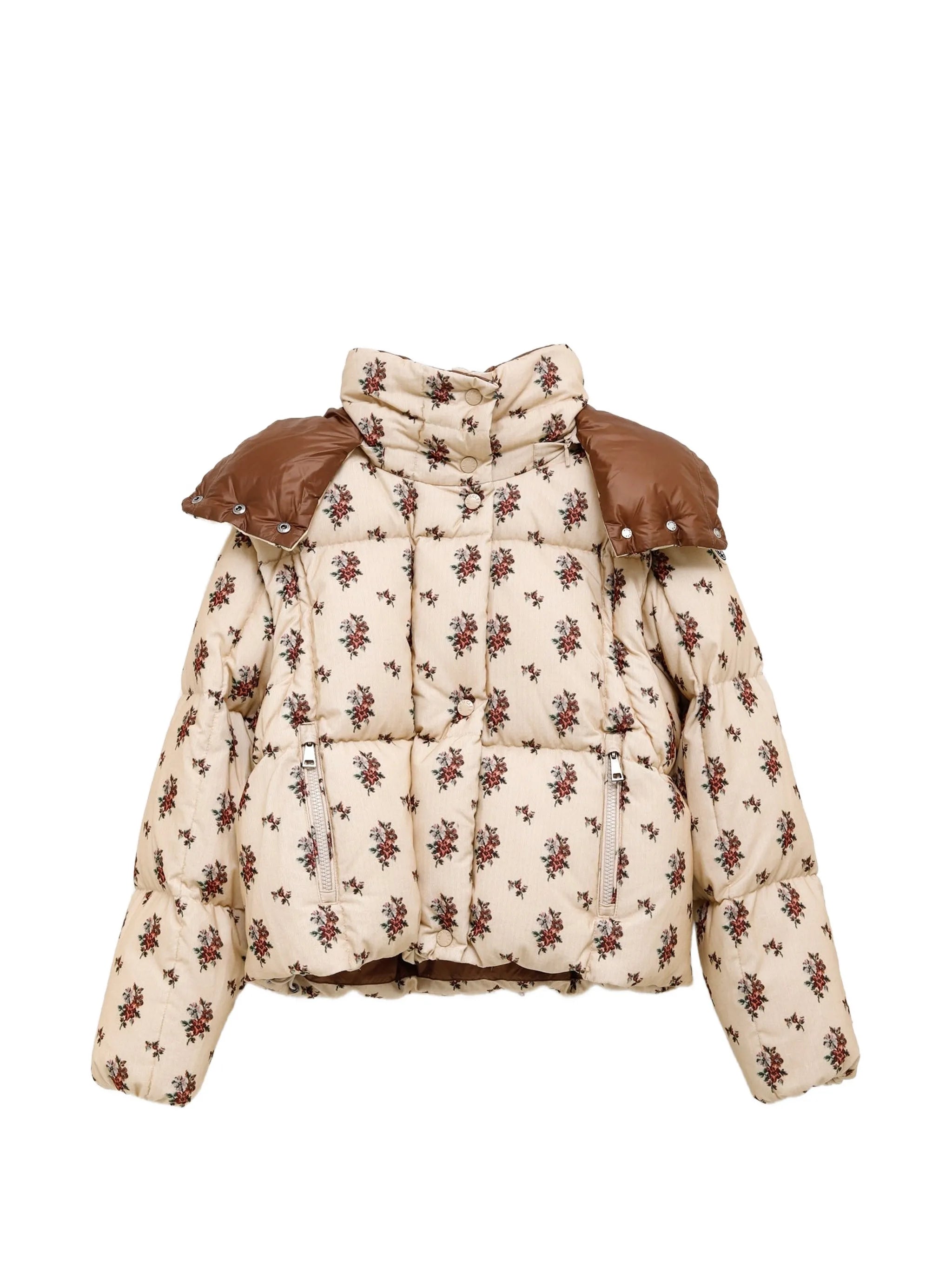Torcol hooded 2-in-1 down jacket